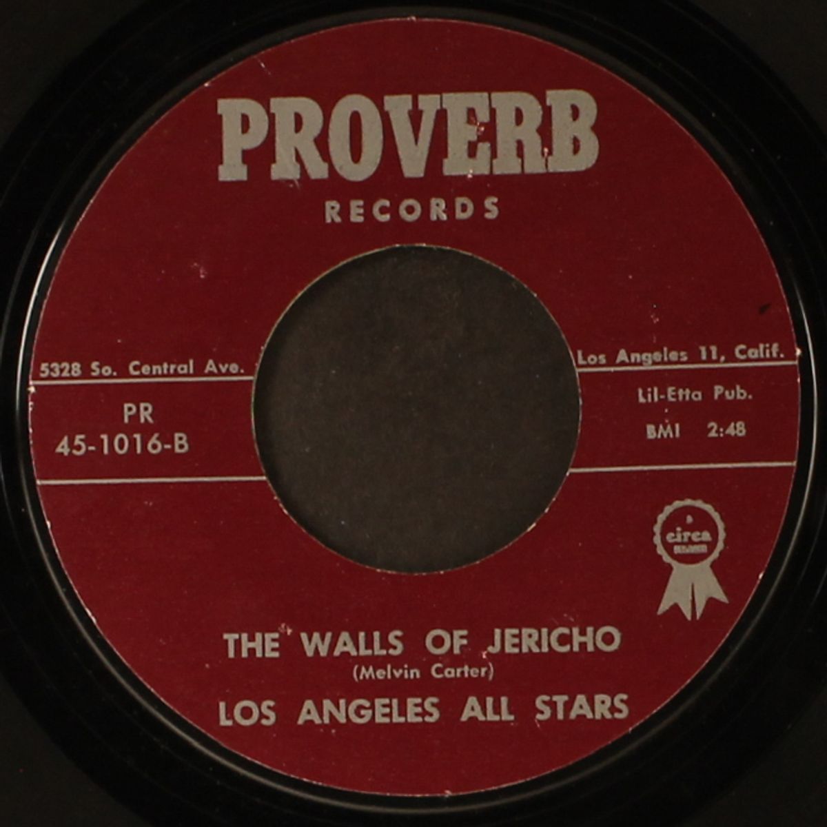 the walls of jericho / i'm living a saved life now by LOS ANGELES ALL STARS