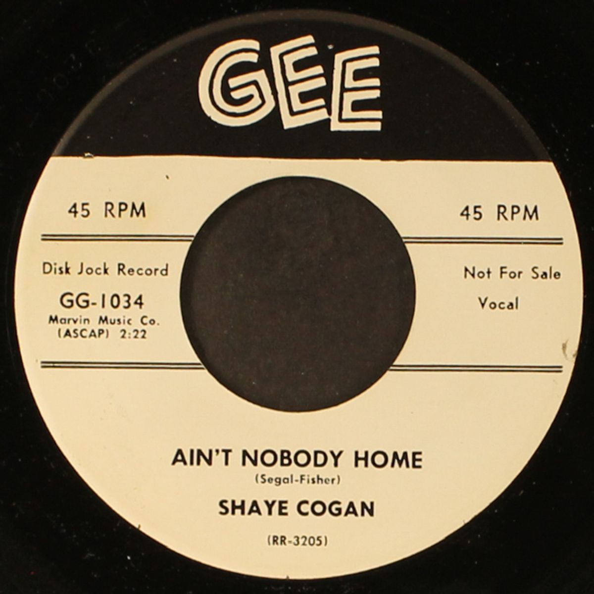 stay away nearer / ain't nobody home by SHAYE COGAN