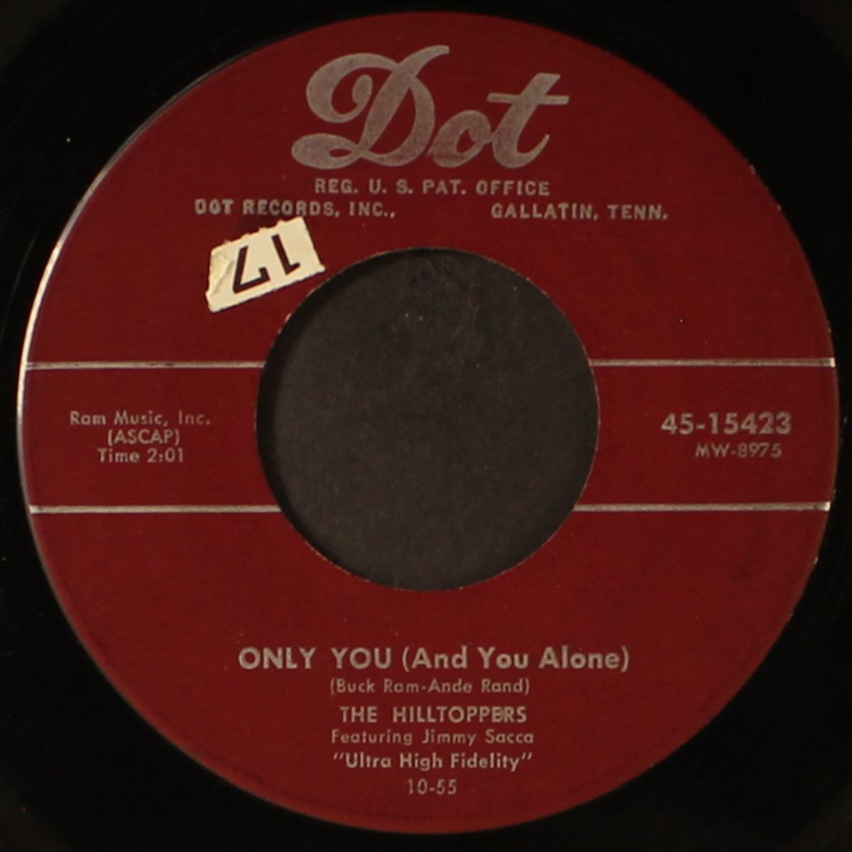 only you (and you alone) by HILLTOPPERS