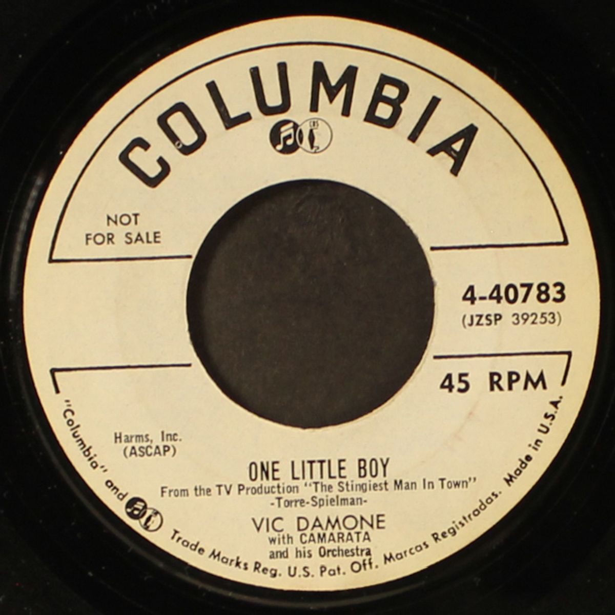 one little boy by VIC DAMONE