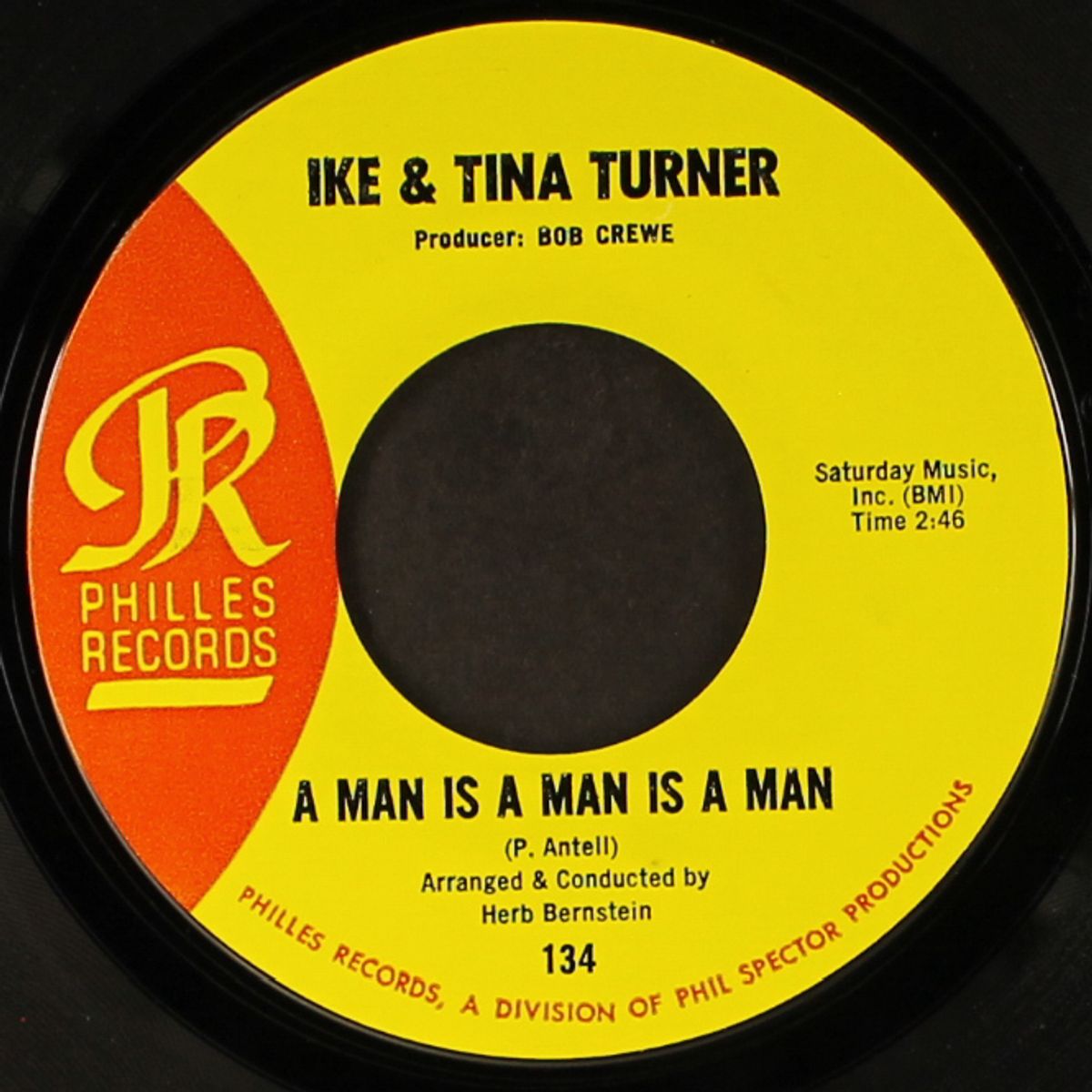 two to tango / a man is a man is a man by IKE & TINA TURNER