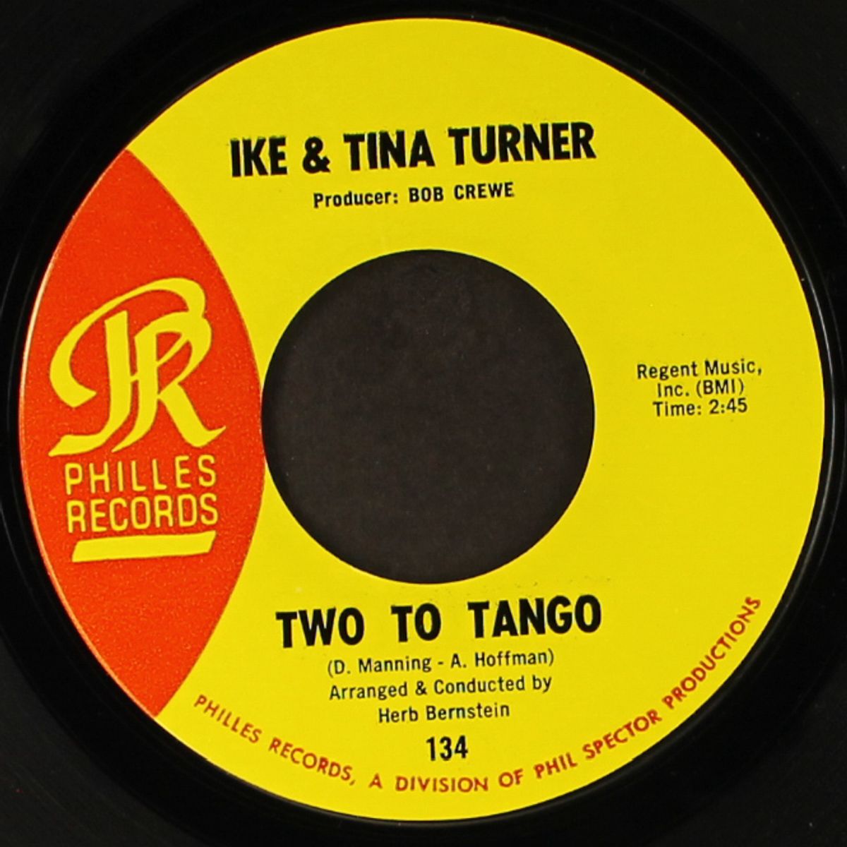 two to tango / a man is a man is a man by IKE & TINA TURNER