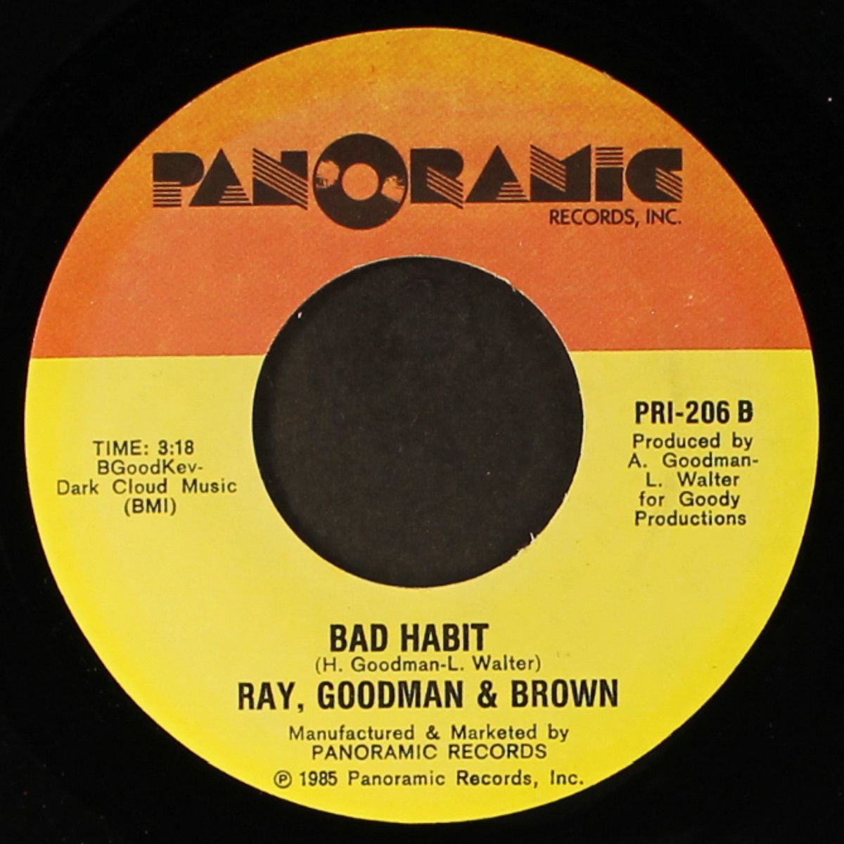 say you will / bad habit by RAY, GOODMAN & BROWN