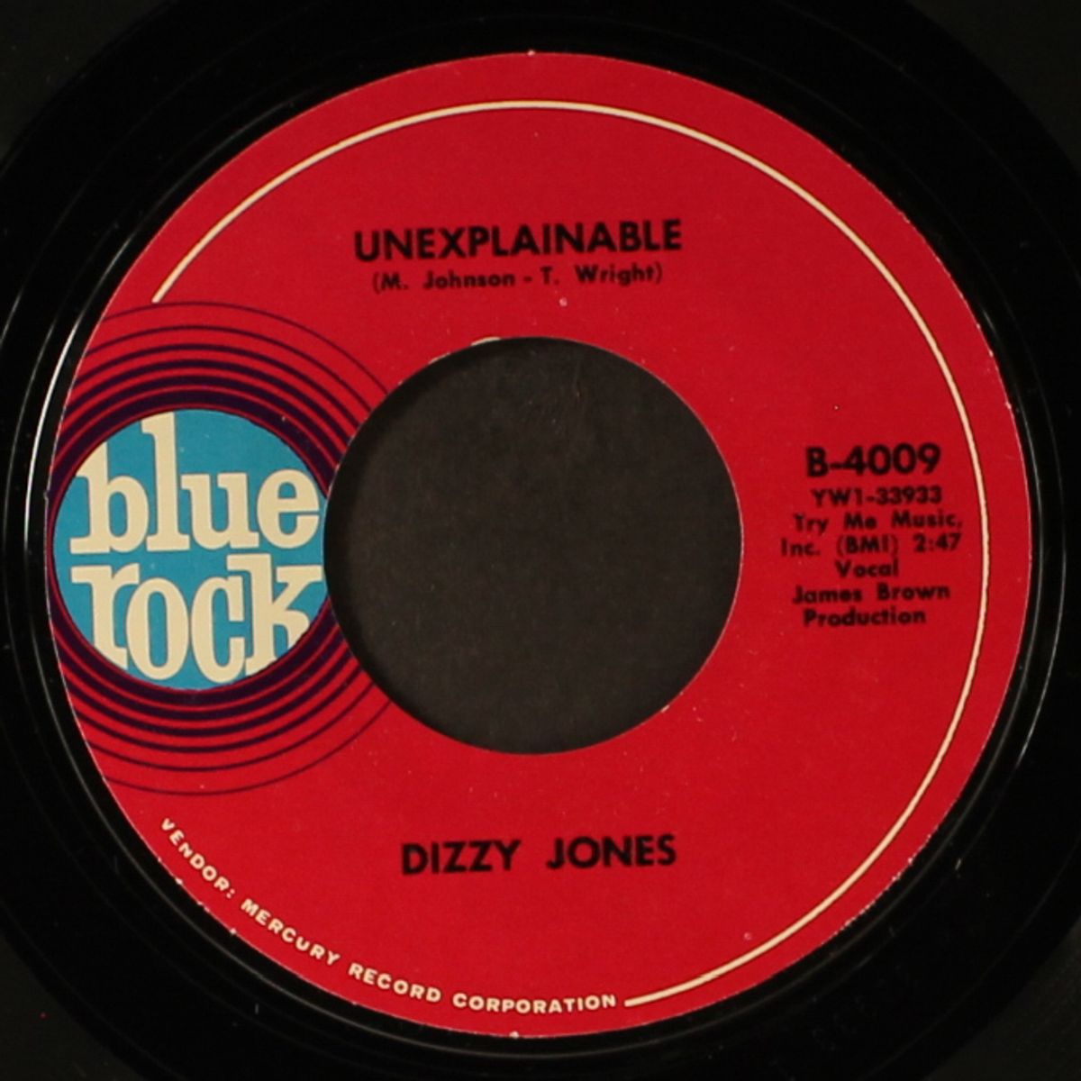 come on and love me / unexplainable by DIZZY JONES
