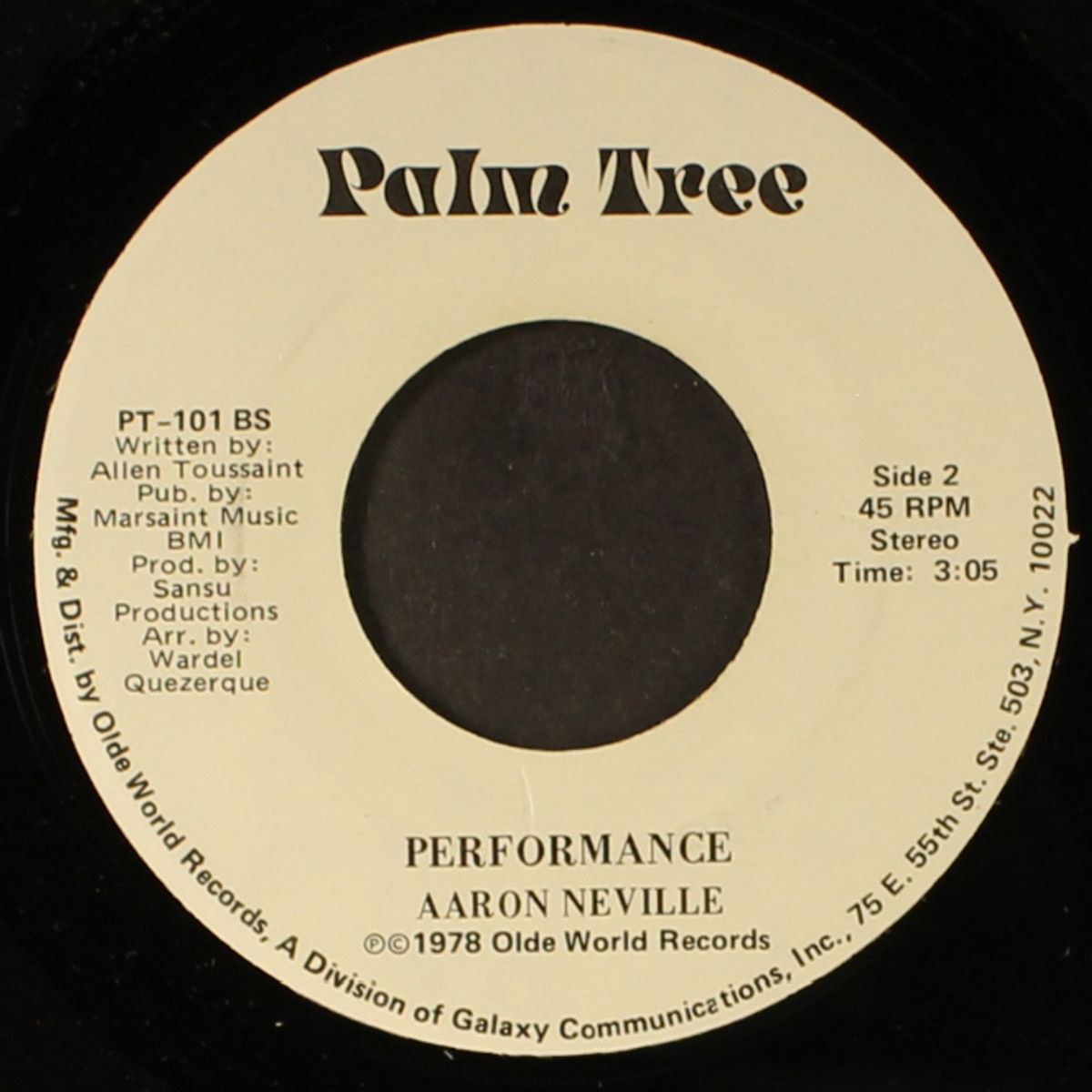 the greatest love / performance by AARON NEVILLE