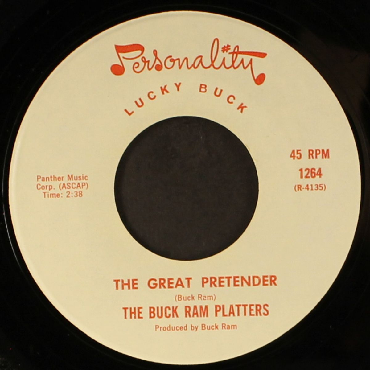 baby, come back home / the great pretender by BUCK RAM PLATTERS