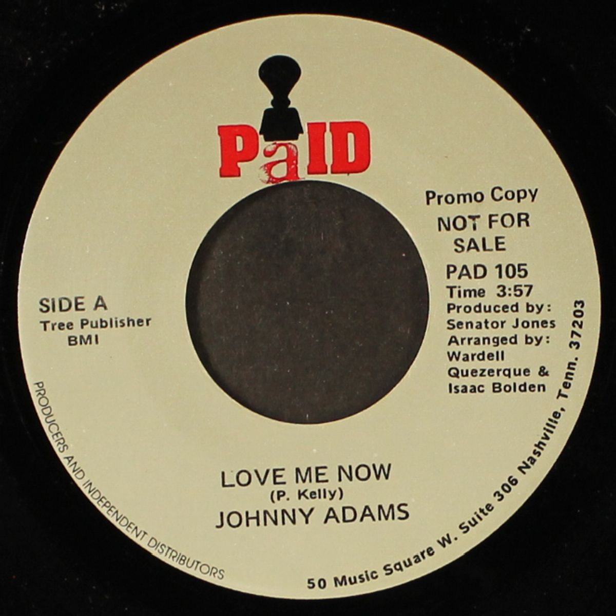 love me now / same by JOHNNY ADAMS