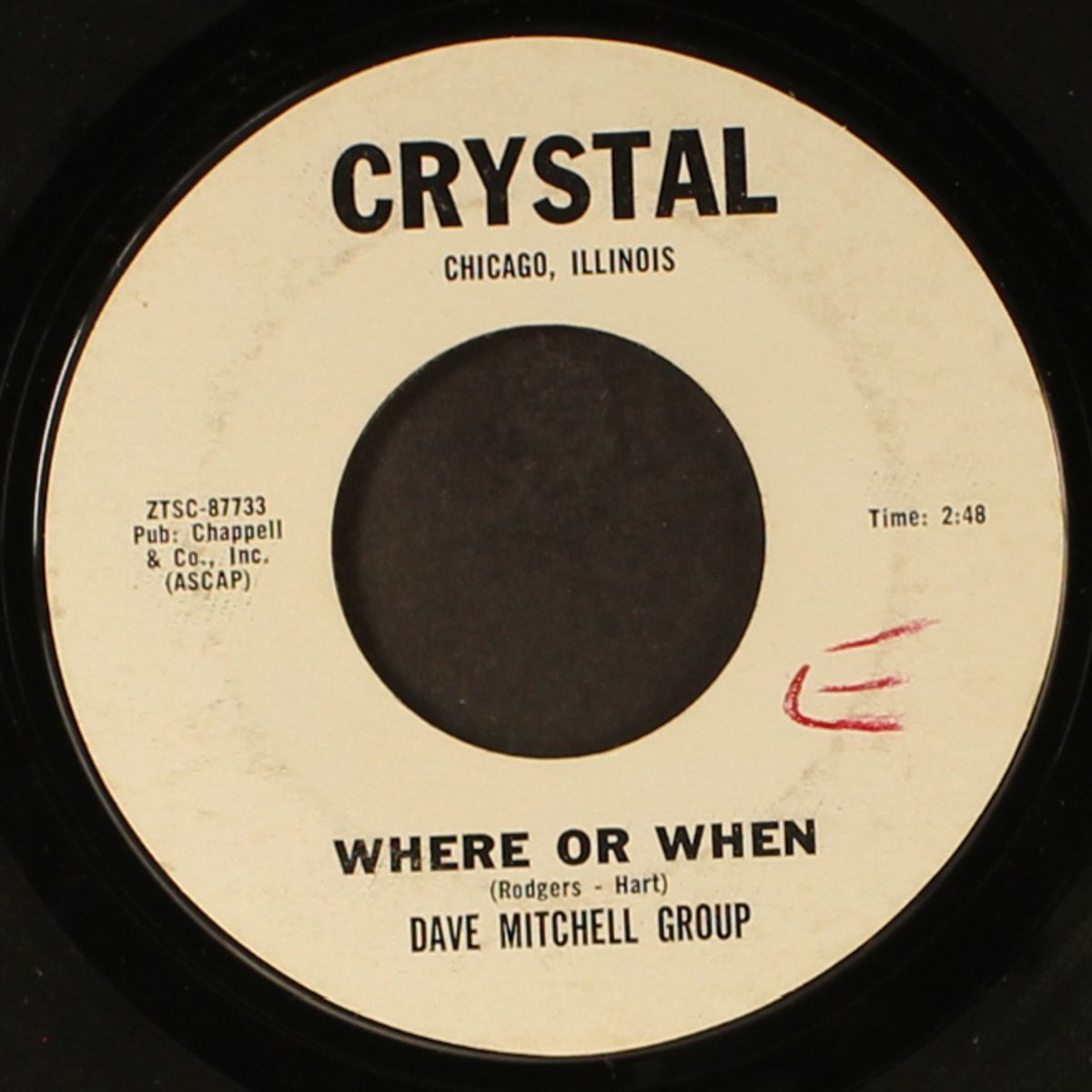 temptation / where or when by DAVE MITCHELL GROUP