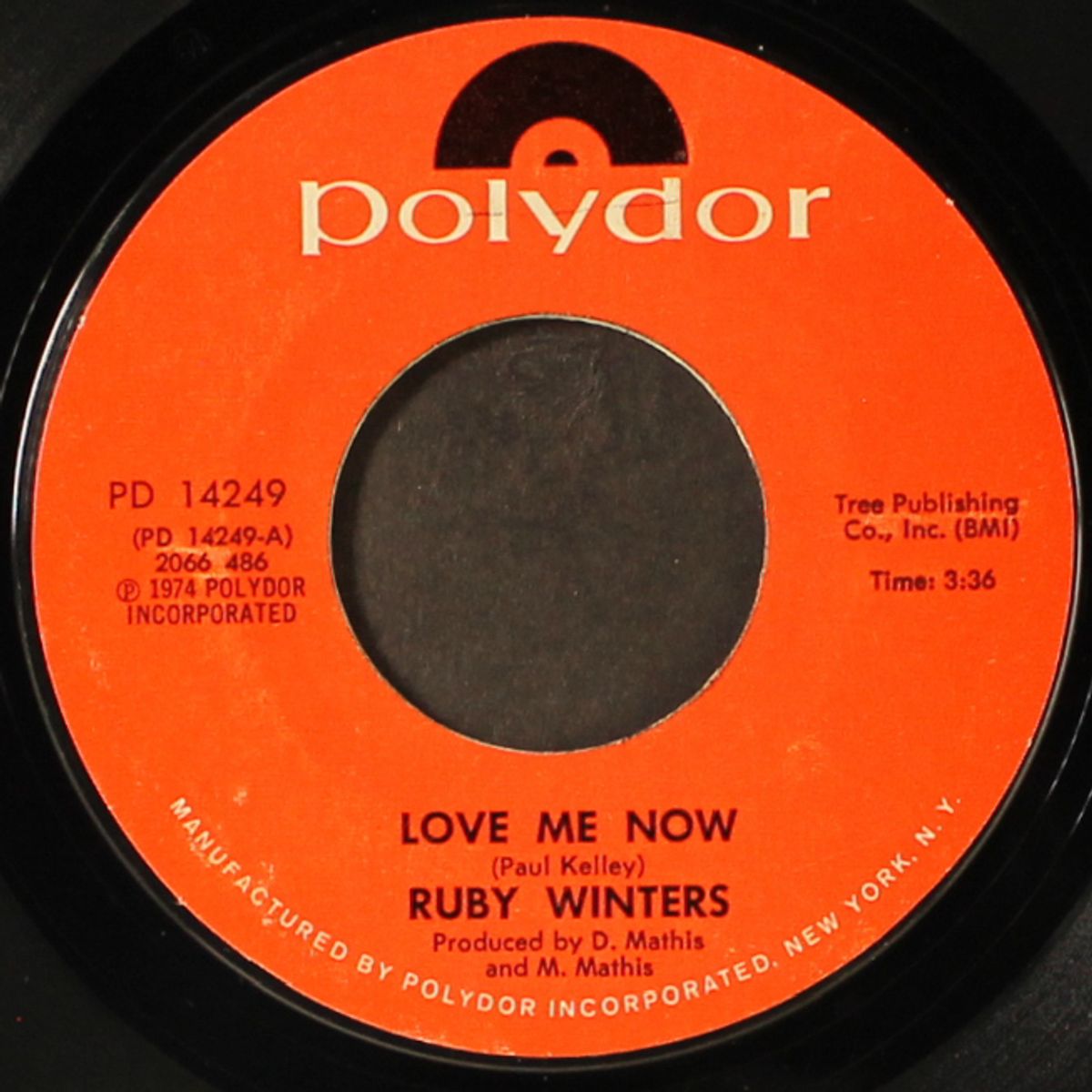 you can't stop my man from loving me / love me now by RUBY WINTERS