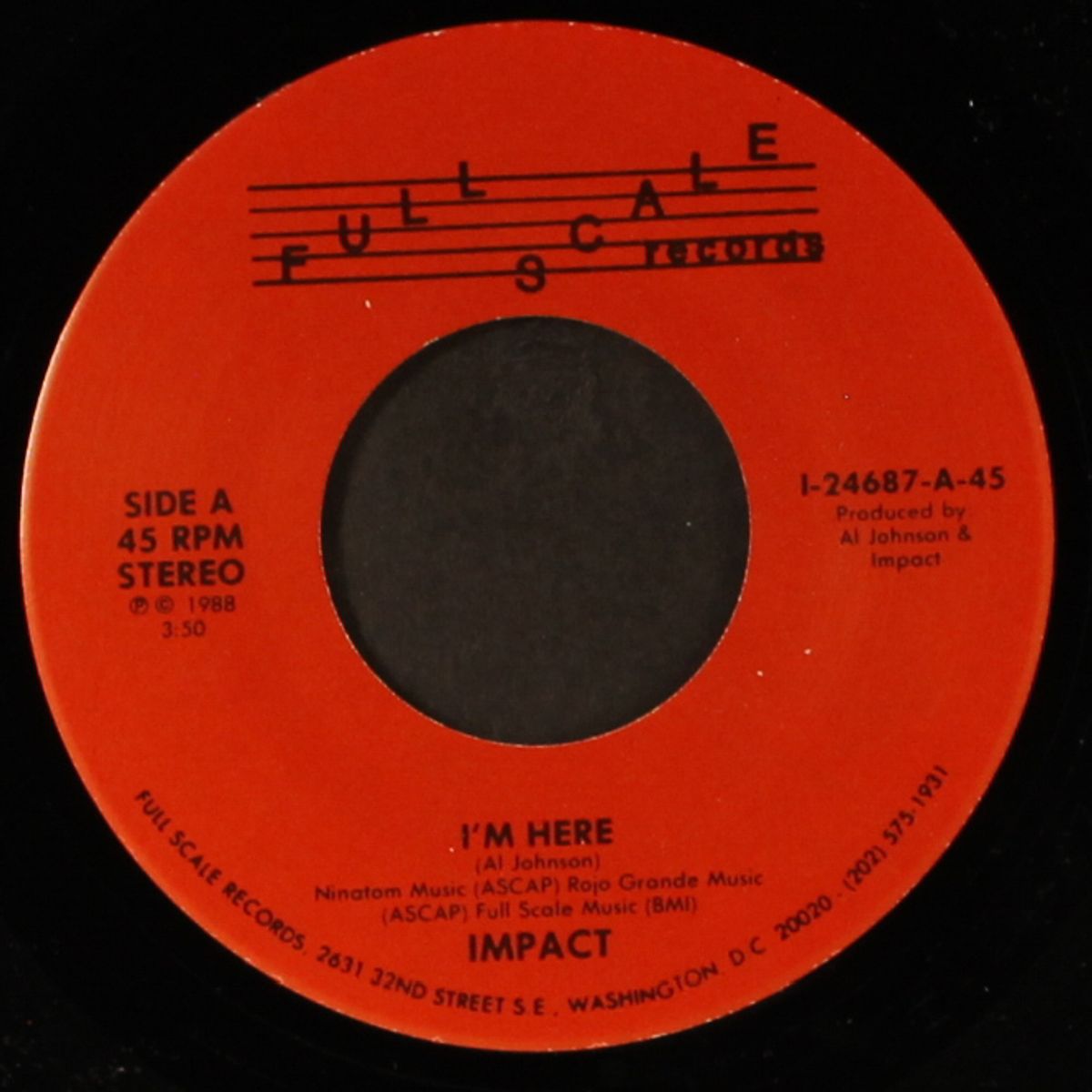 i'm here / just give a little by IMPACT