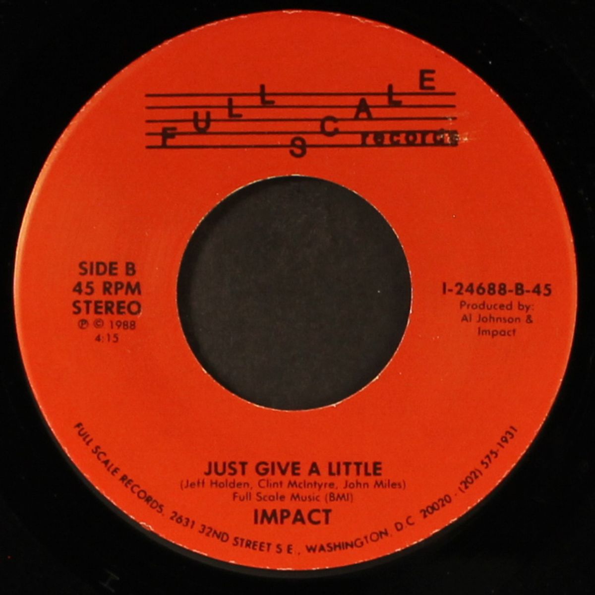 i'm here / just give a little by IMPACT