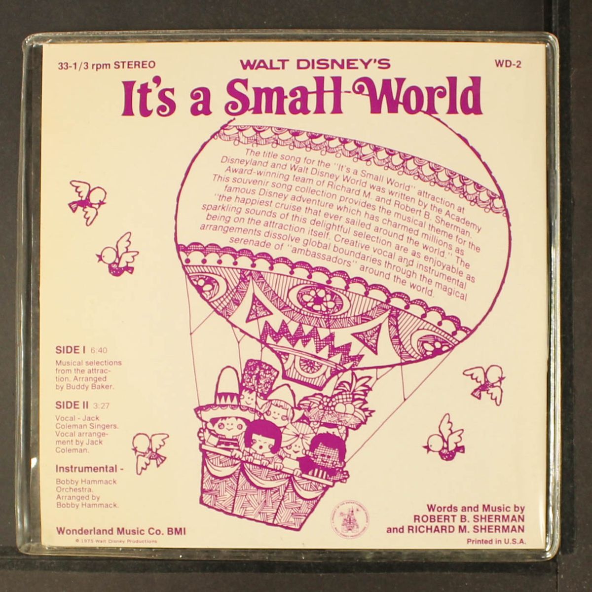 it's a small world by BOBBY HAMMACK