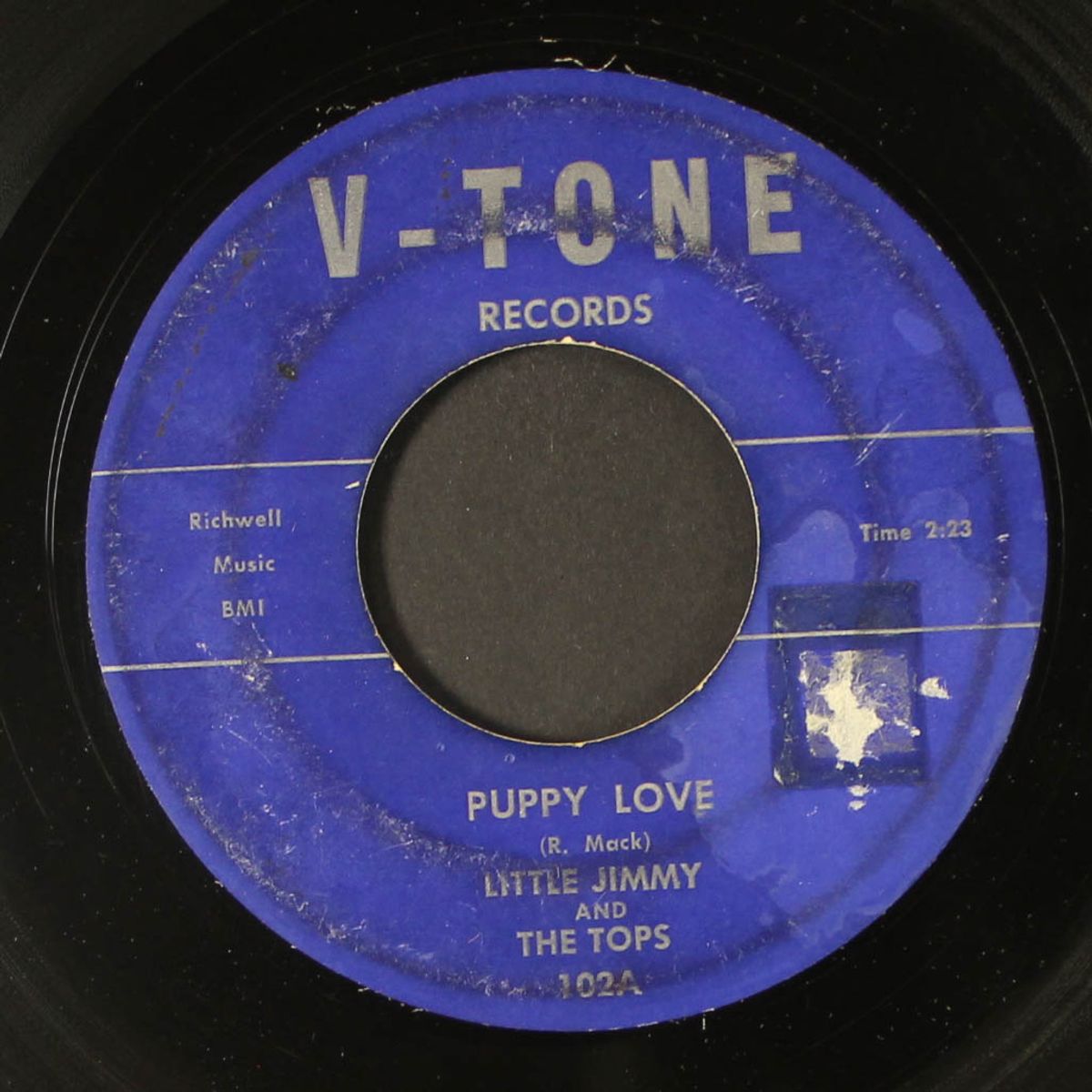 puppy love / say you love me by LITTLE JIMMY & TOPS