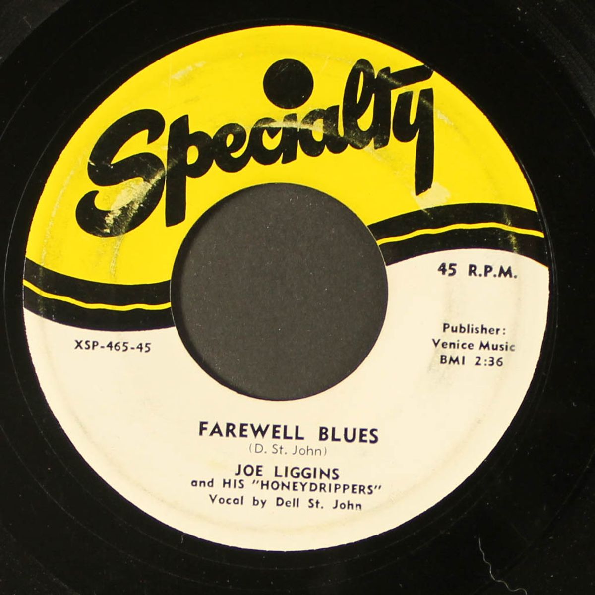 farewell blues / deep feeling kind of love by JOE LIGGINS