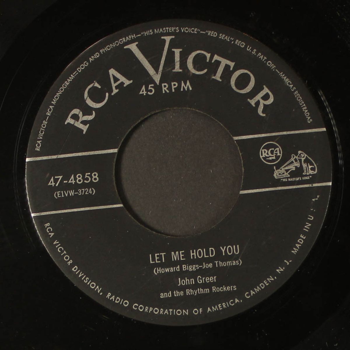 let me hold you / tell me so by JOHN GREER
