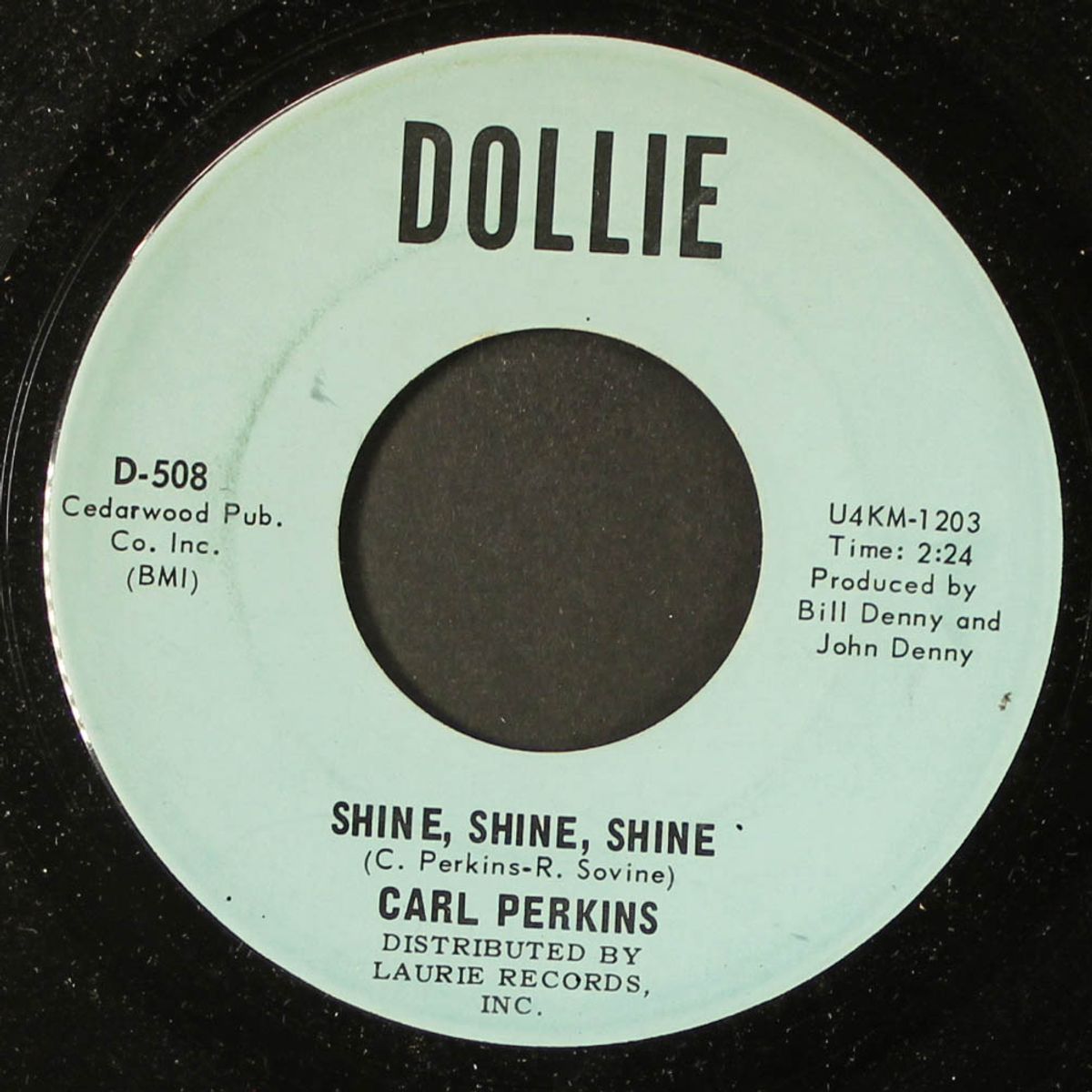 shine, shine, shine / almost love by CARL PERKINS