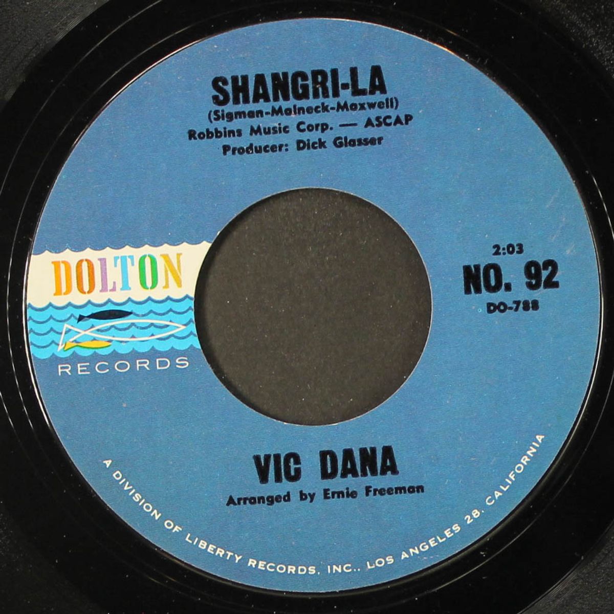 shangri-la / warm and tender by VIC DANA
