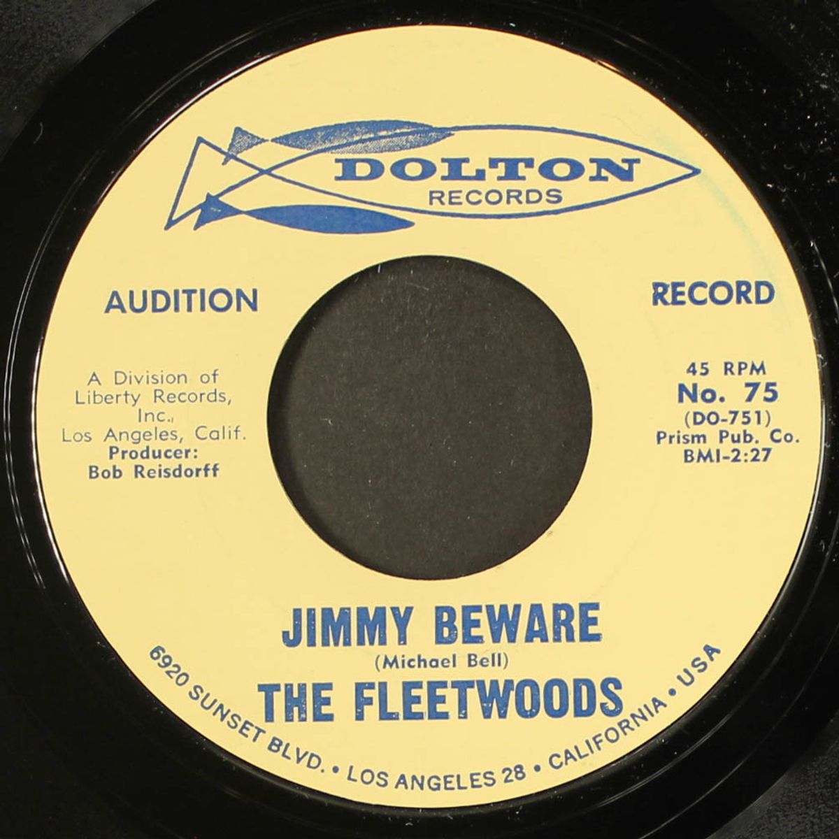 goodnight my love / jimmy beware by FLEETWOODS