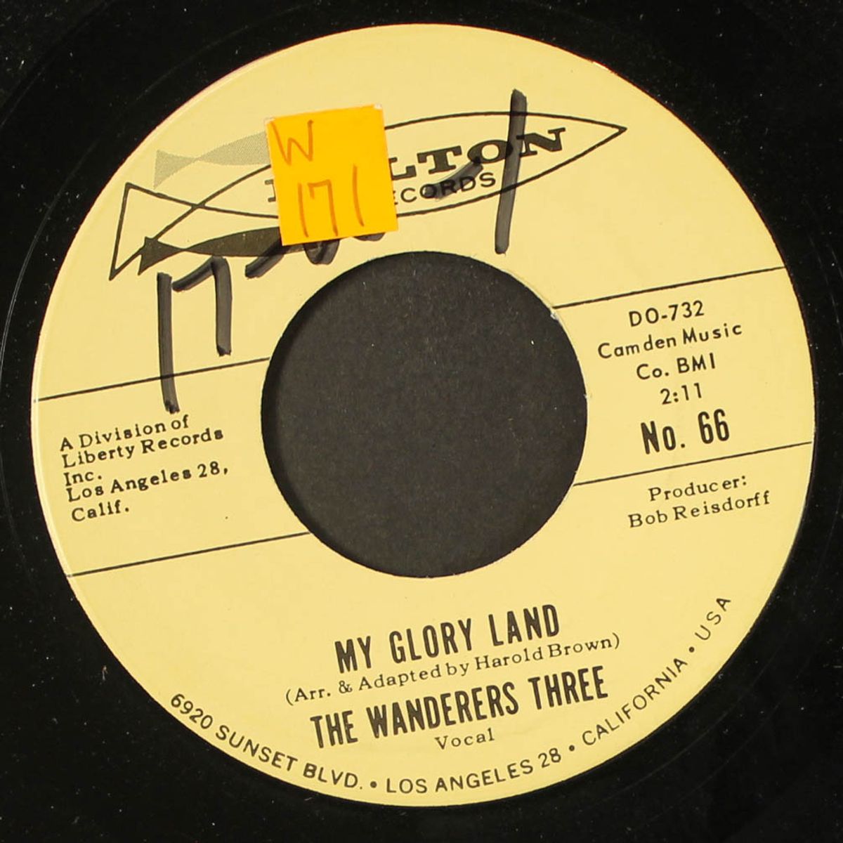 my glory land by WANDERERS THREE