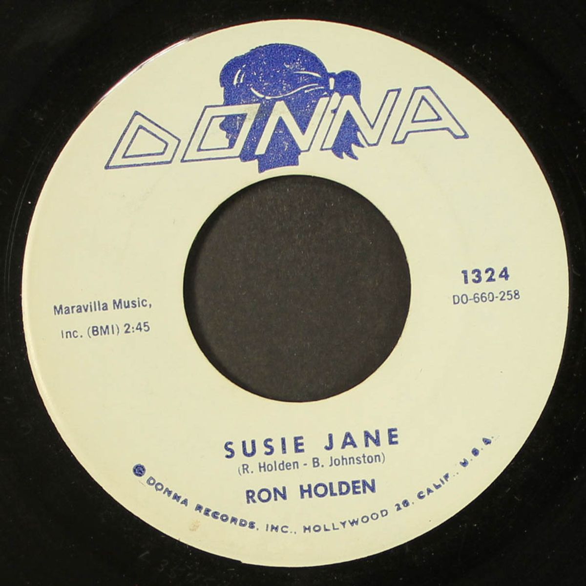 gee, but i'm lonesome / susie jane by RON HOLDEN