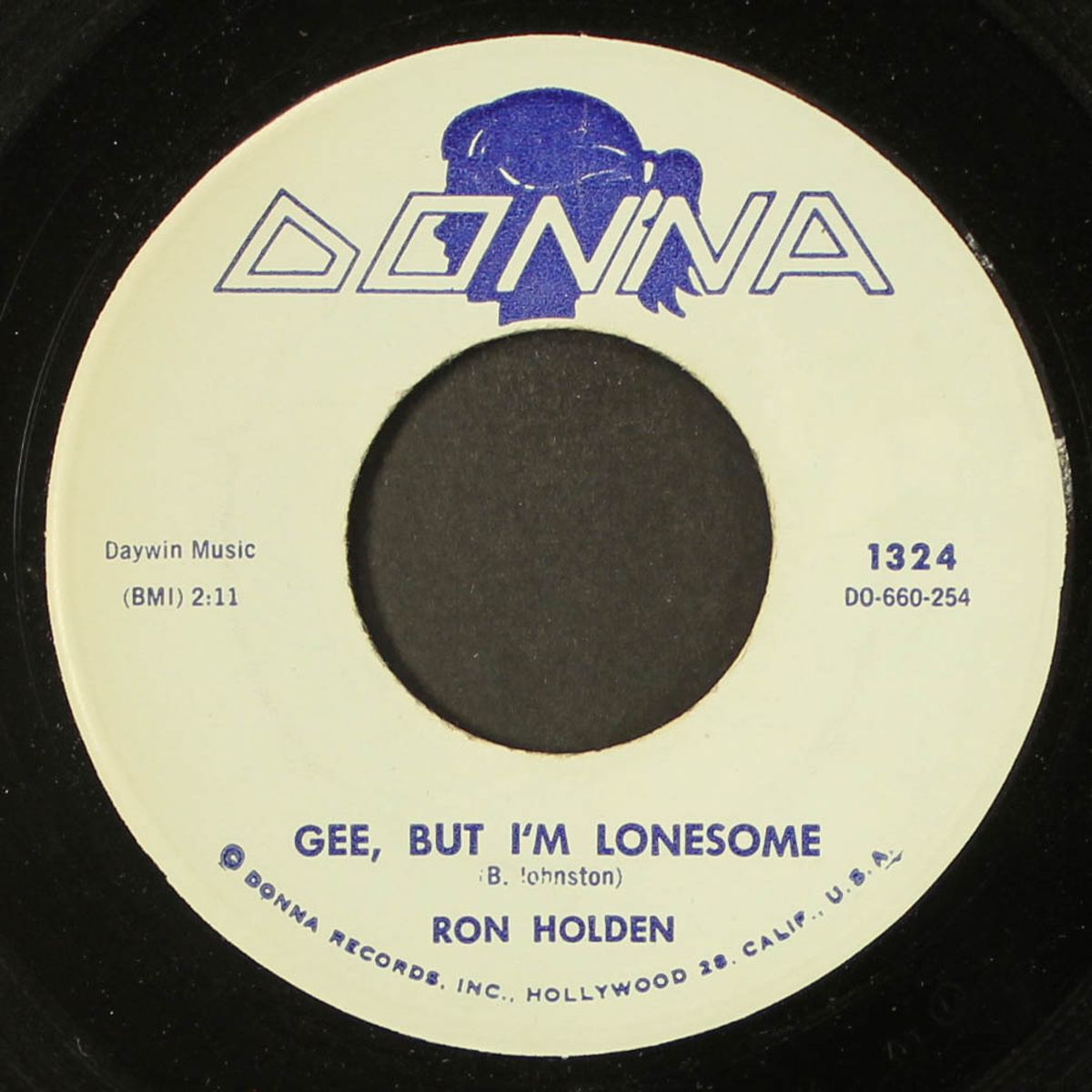 gee, but i'm lonesome / susie jane by RON HOLDEN