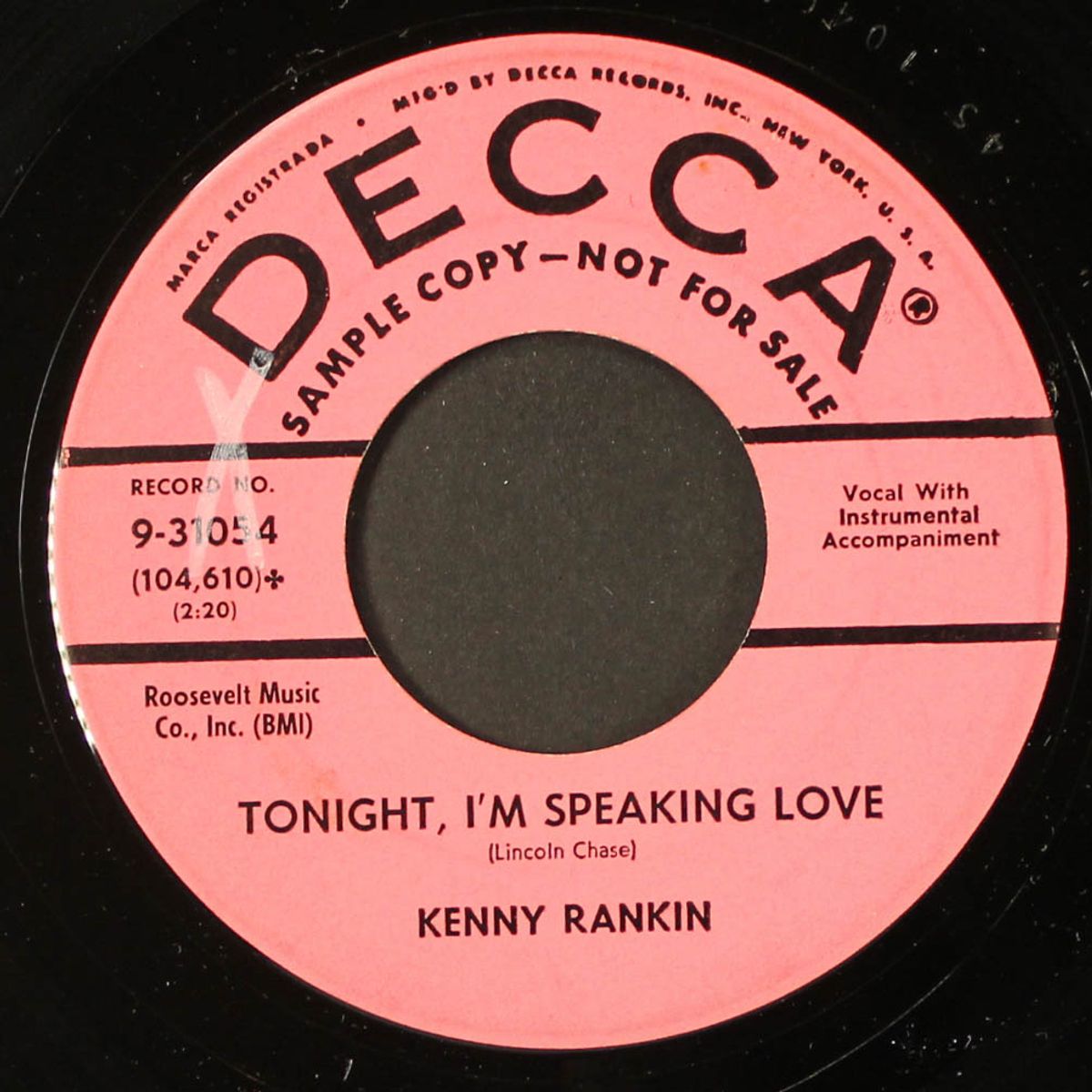 what do you want to make those eyes at me for / tonight, i'm speaking love by KENNY RANKIN