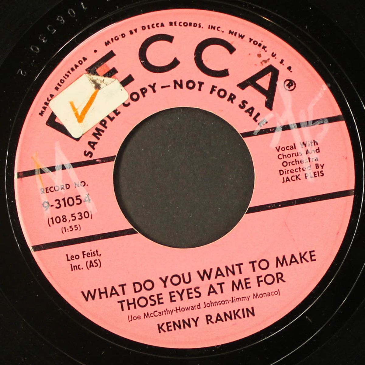 what do you want to make those eyes at me for / tonight, i'm speaking love by KENNY RANKIN