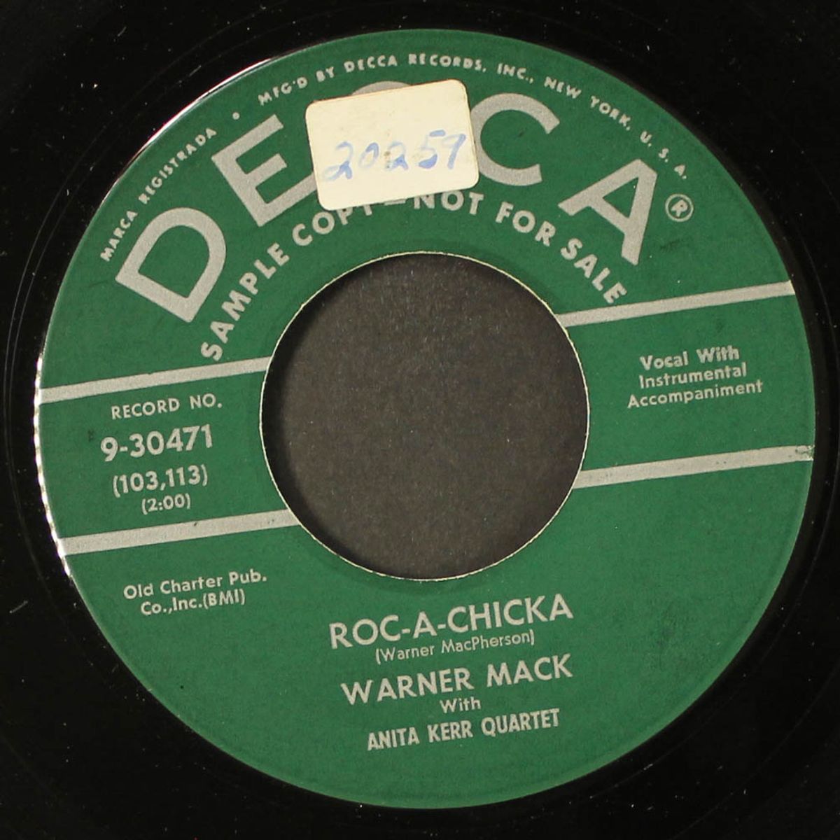 roc-a-chicka by WARNER MACK