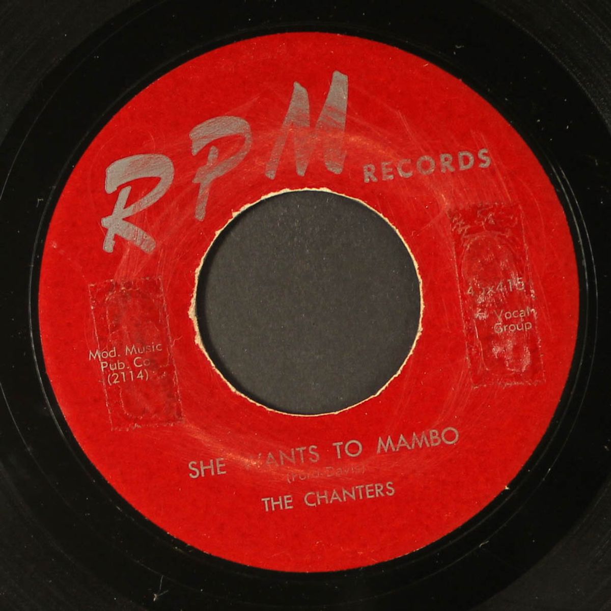 tell me, thrill me / she wants to mambo by CHANTERS