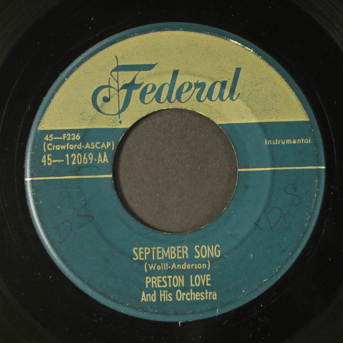 wango blues / september song by PRESTON LOVE