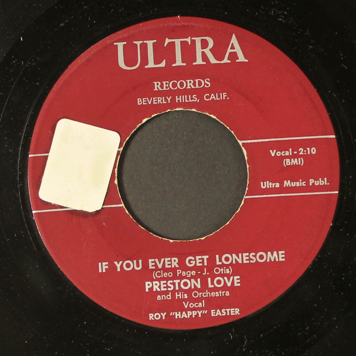 groove juice / if you ever get lonesome by PRESTON LOVE