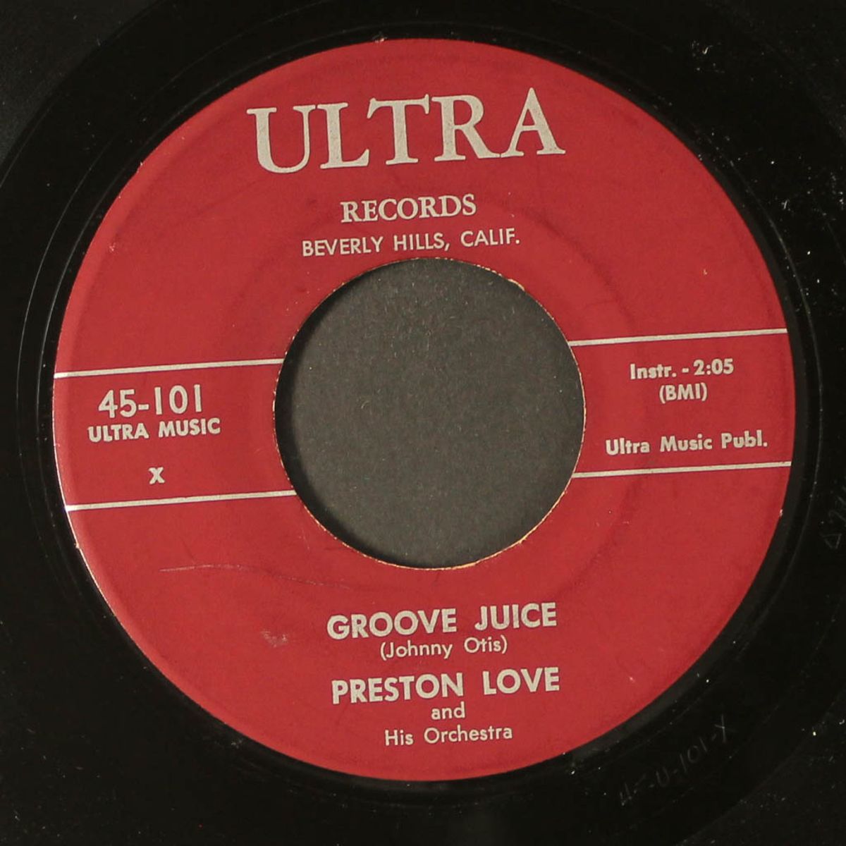 groove juice / if you ever get lonesome by PRESTON LOVE