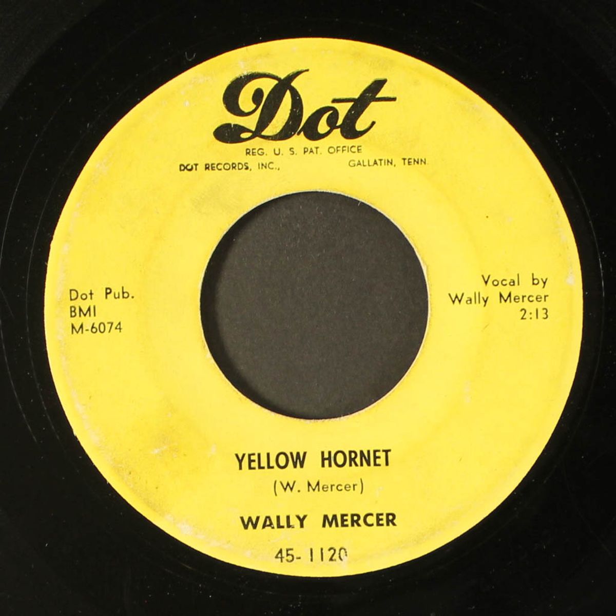 looped / yellow hornet by WALLY MERCER