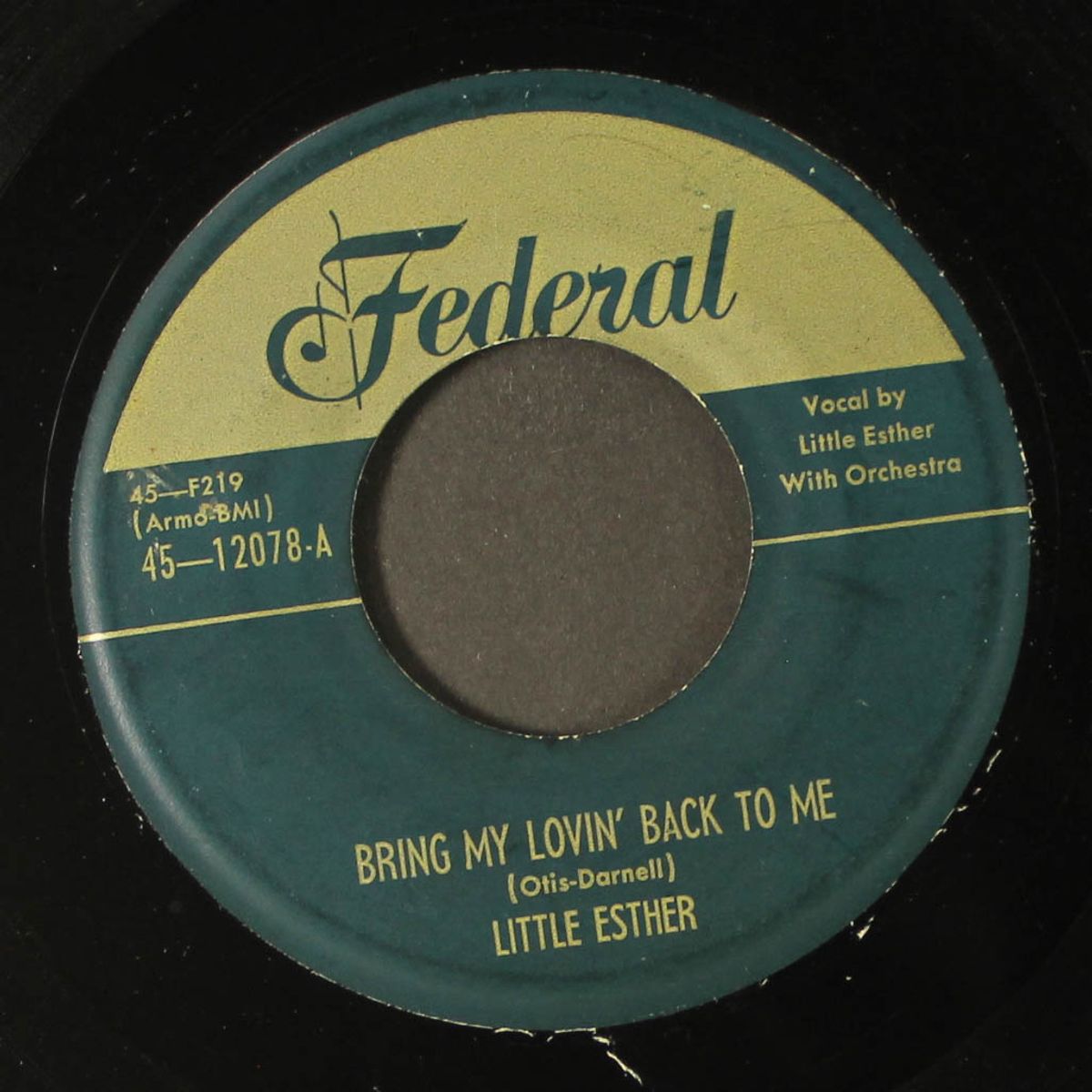 aged and mellow / bring my lovin' back to me by LITTLE ESTHER
