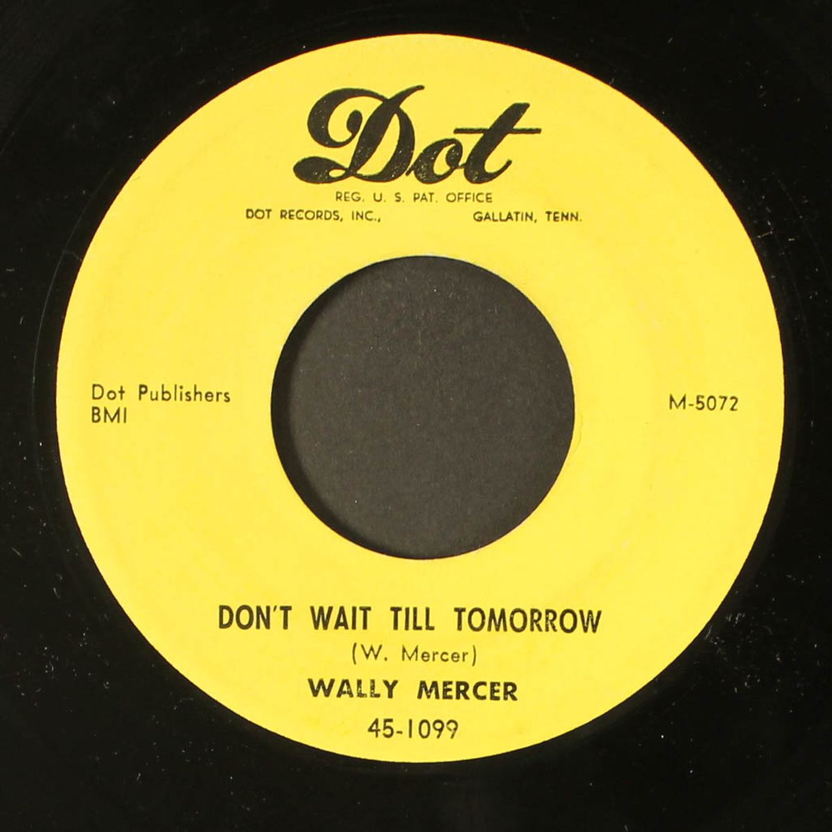 rock around the clock / don't wait till tomorrow by WALLY MERCER