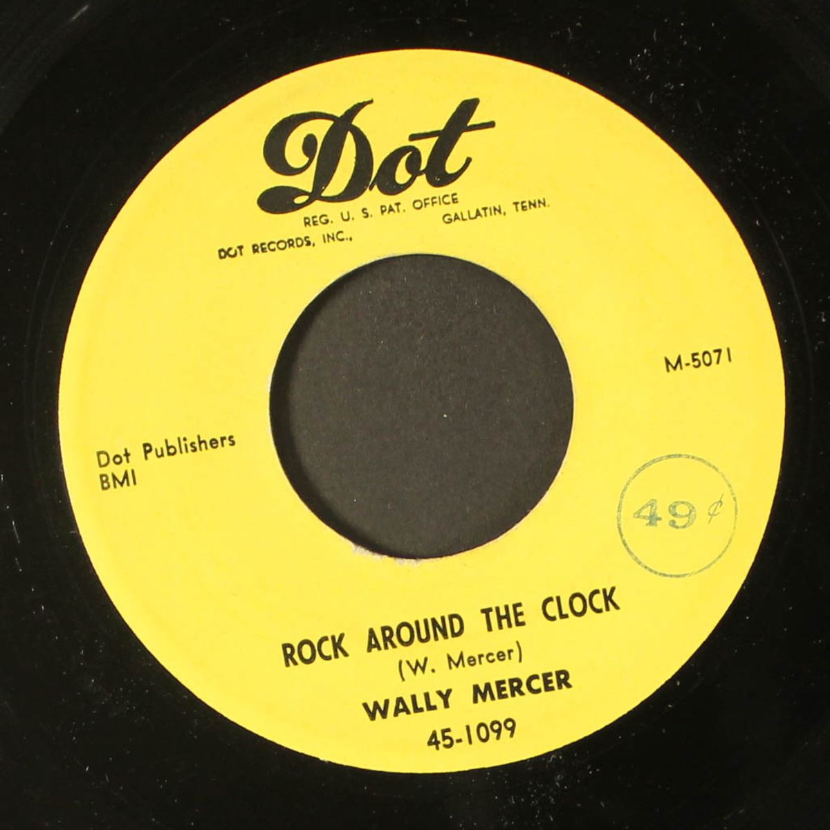 rock around the clock / don't wait till tomorrow by WALLY MERCER