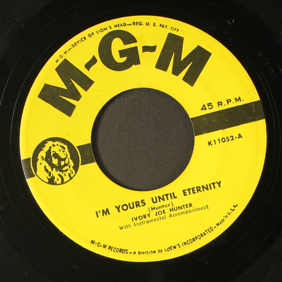 wrong woman blues / i'm yours until eternity by IVORY JOE HUNTER