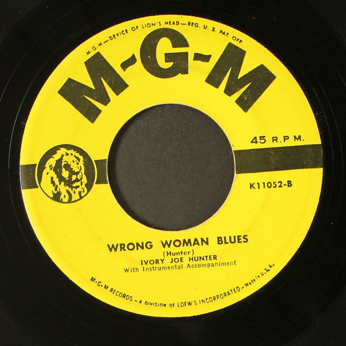 wrong woman blues / i'm yours until eternity by IVORY JOE HUNTER