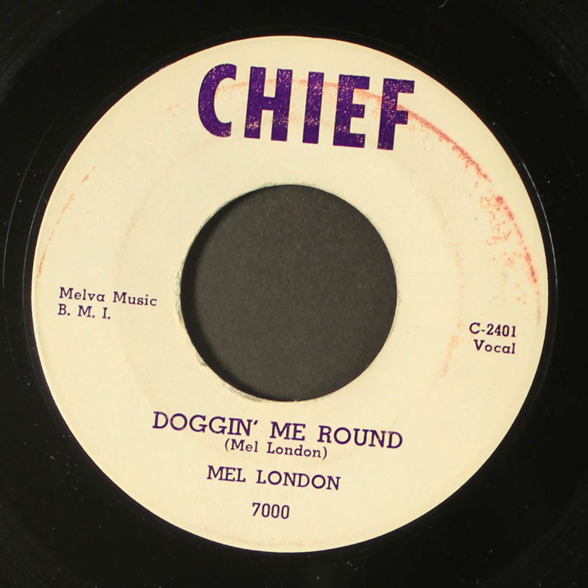 doggin' me round / the man from the island by MEL LONDON