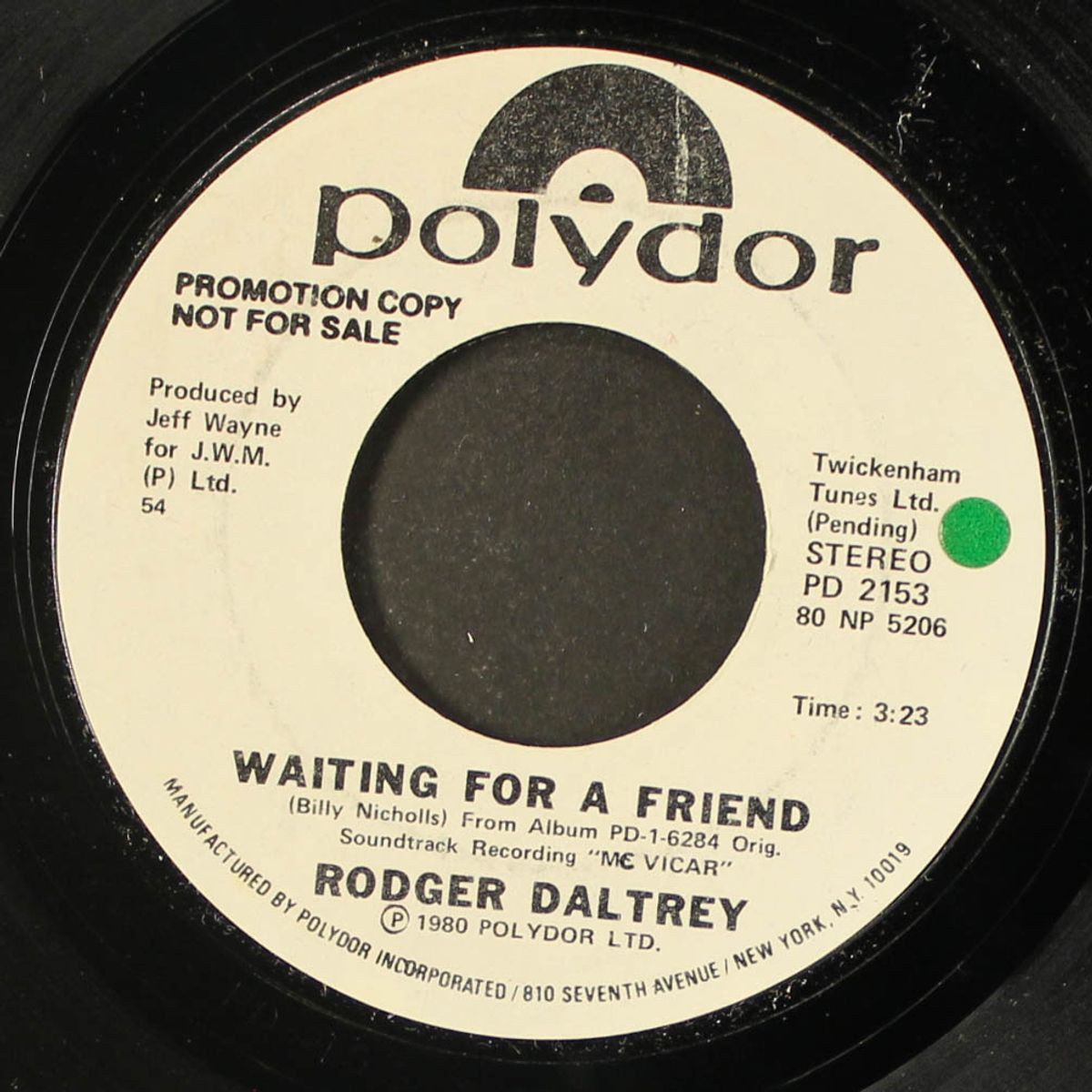waiting for a friend by ROGER DALTREY