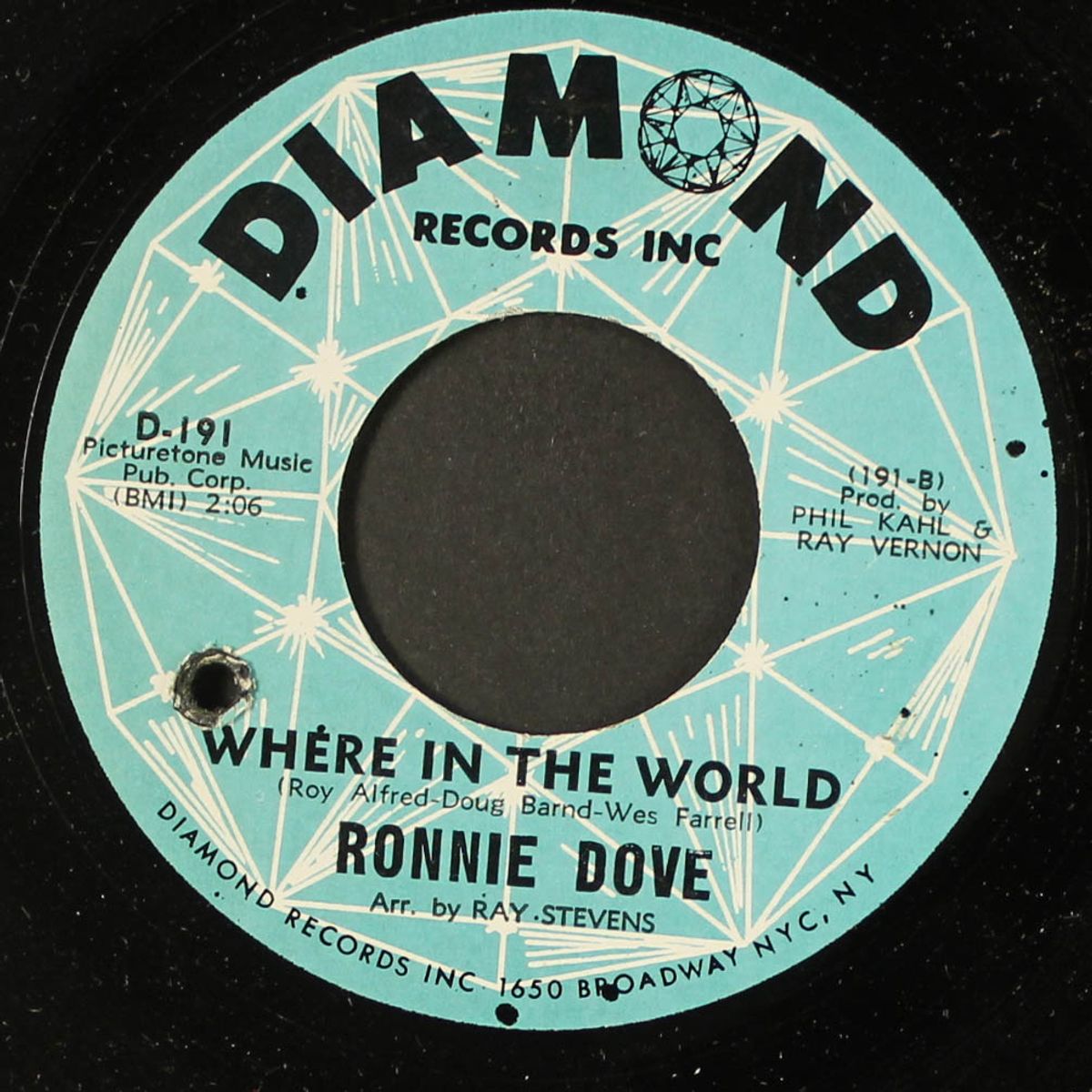 kiss away by RONNIE DOVE
