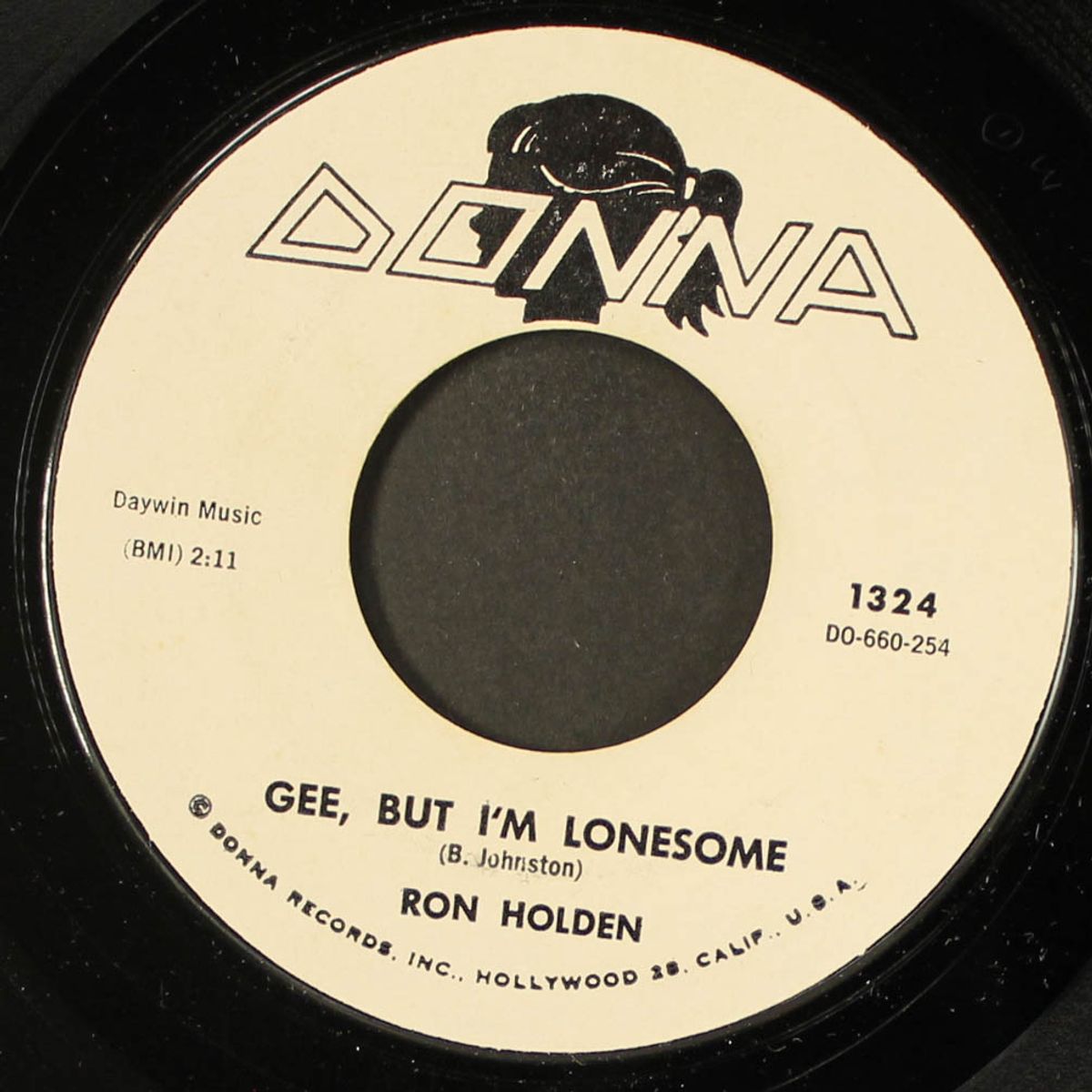 gee but i'm lonesome by RON HOLDEN