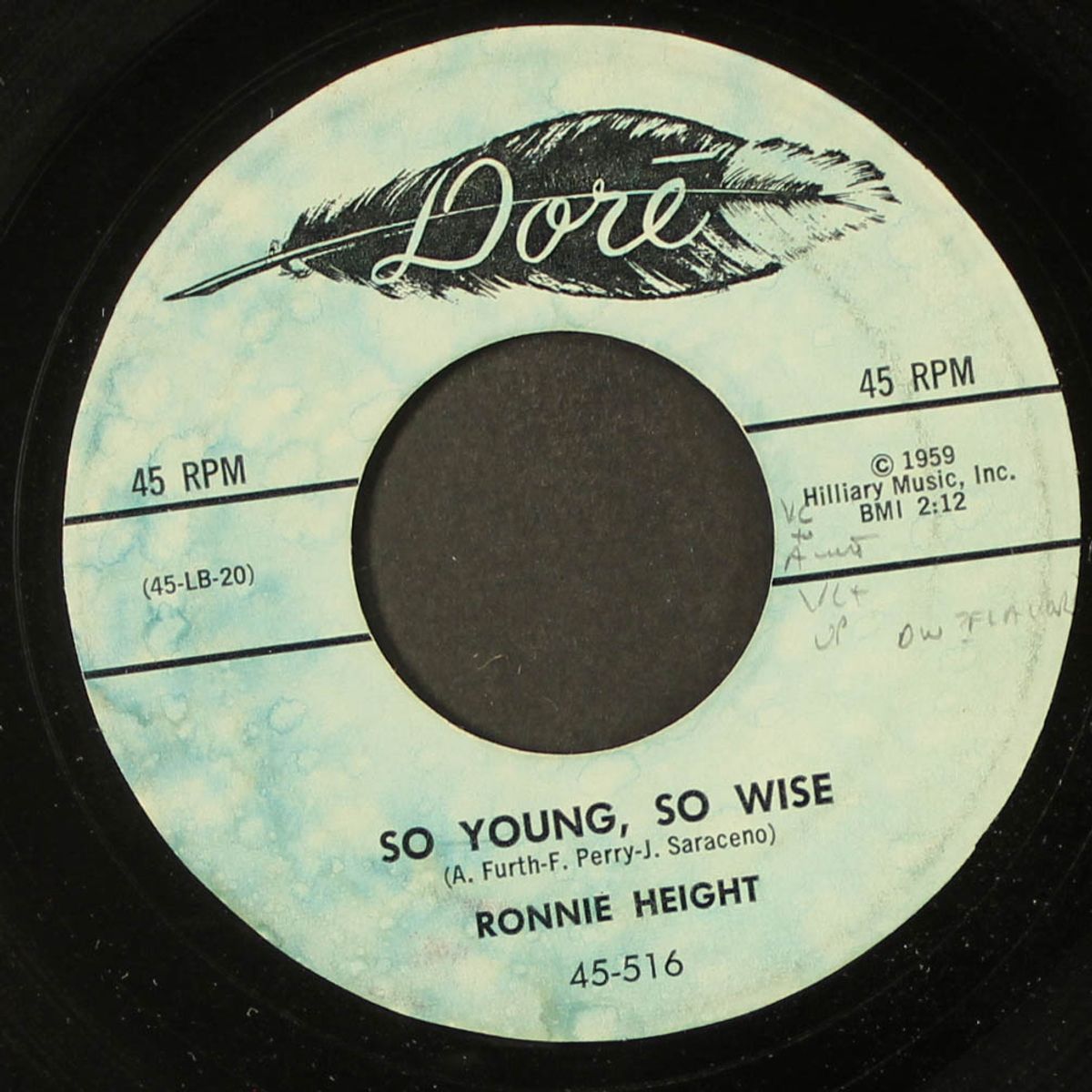 so young so wise / juvenile by RONNIE HEIGHT