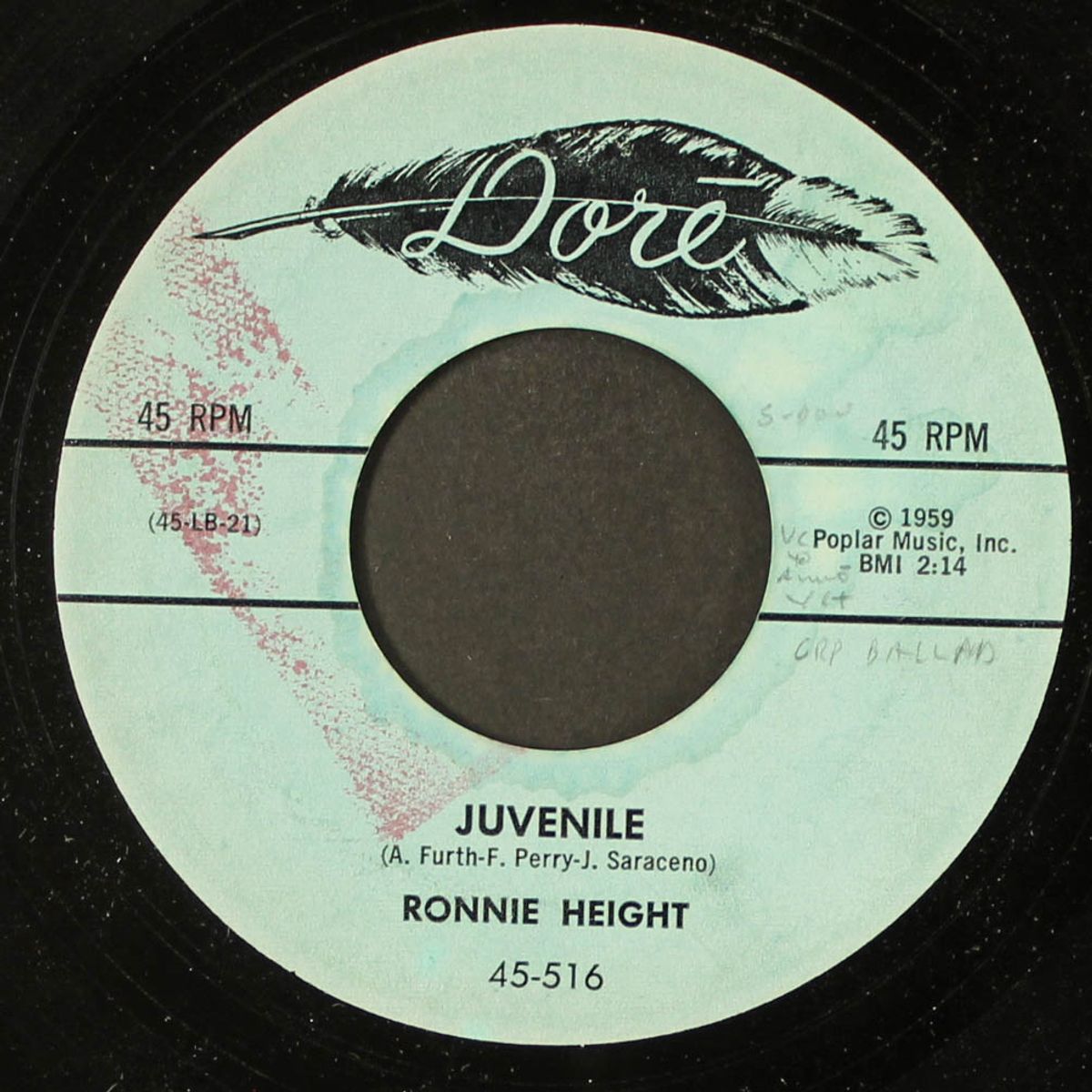 so young so wise / juvenile by RONNIE HEIGHT