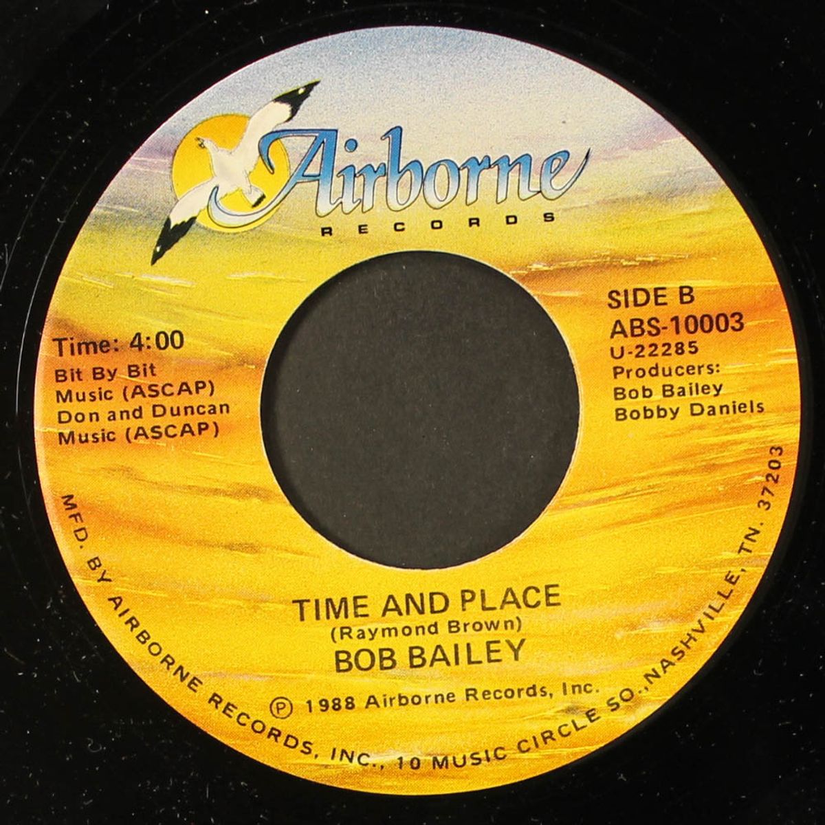 project girl / time and place by BOB BAILEY