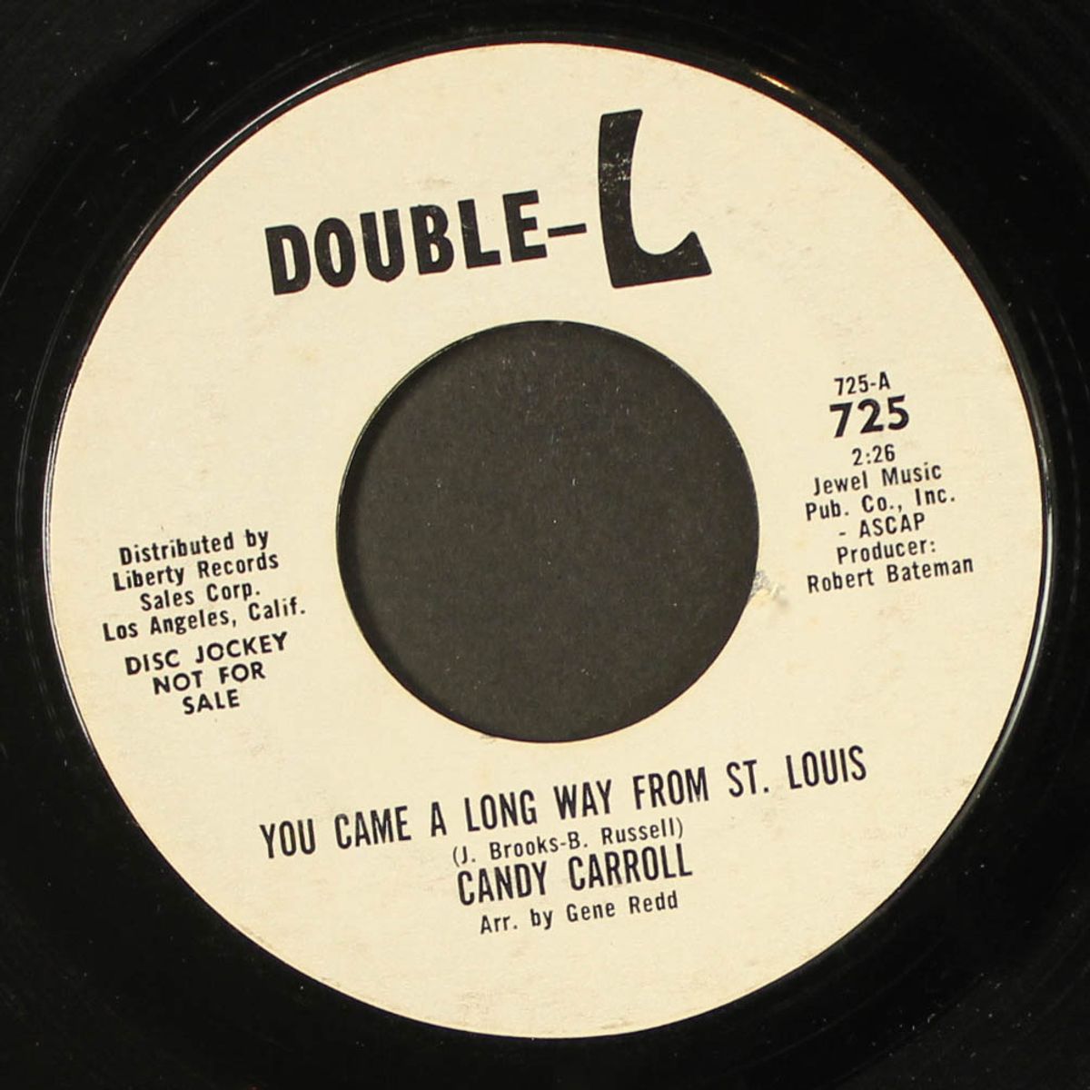 you came a long way from st. louis by CANDY CARROLL