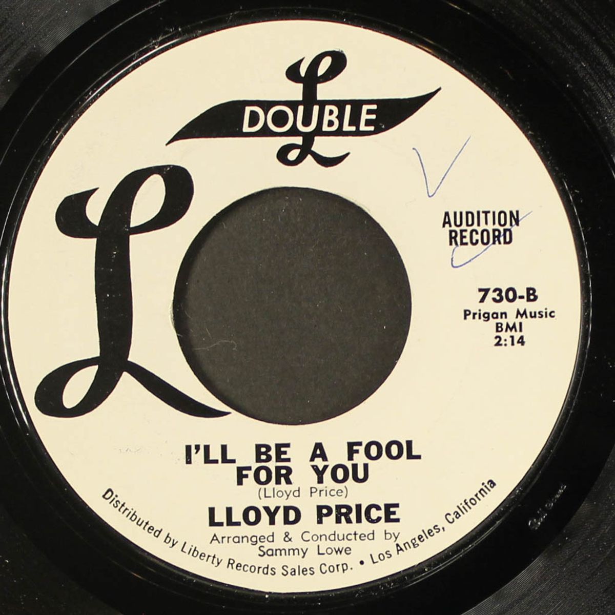 you're nobody till somebody loves you by LLOYD PRICE