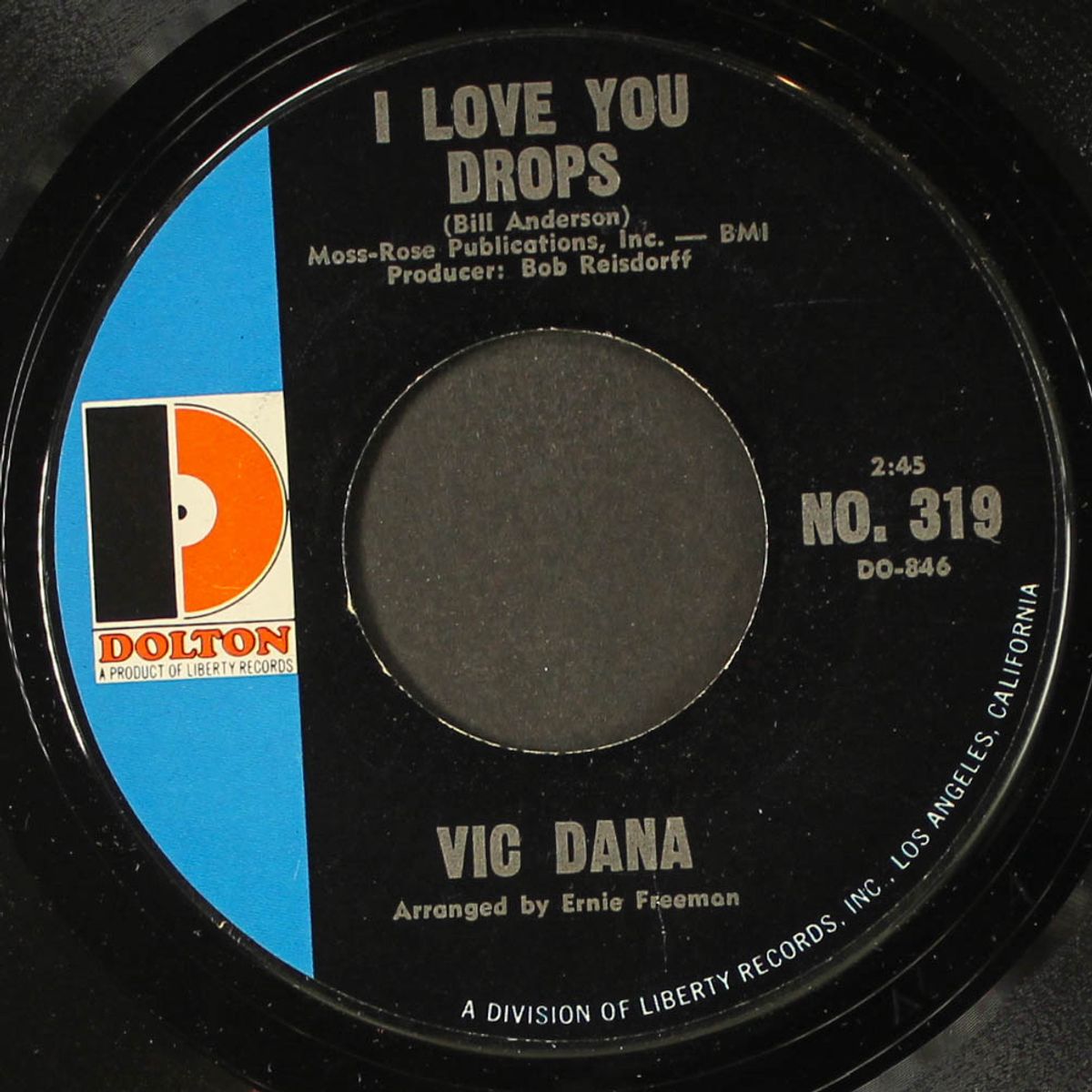 i love you drops by VIC DANA
