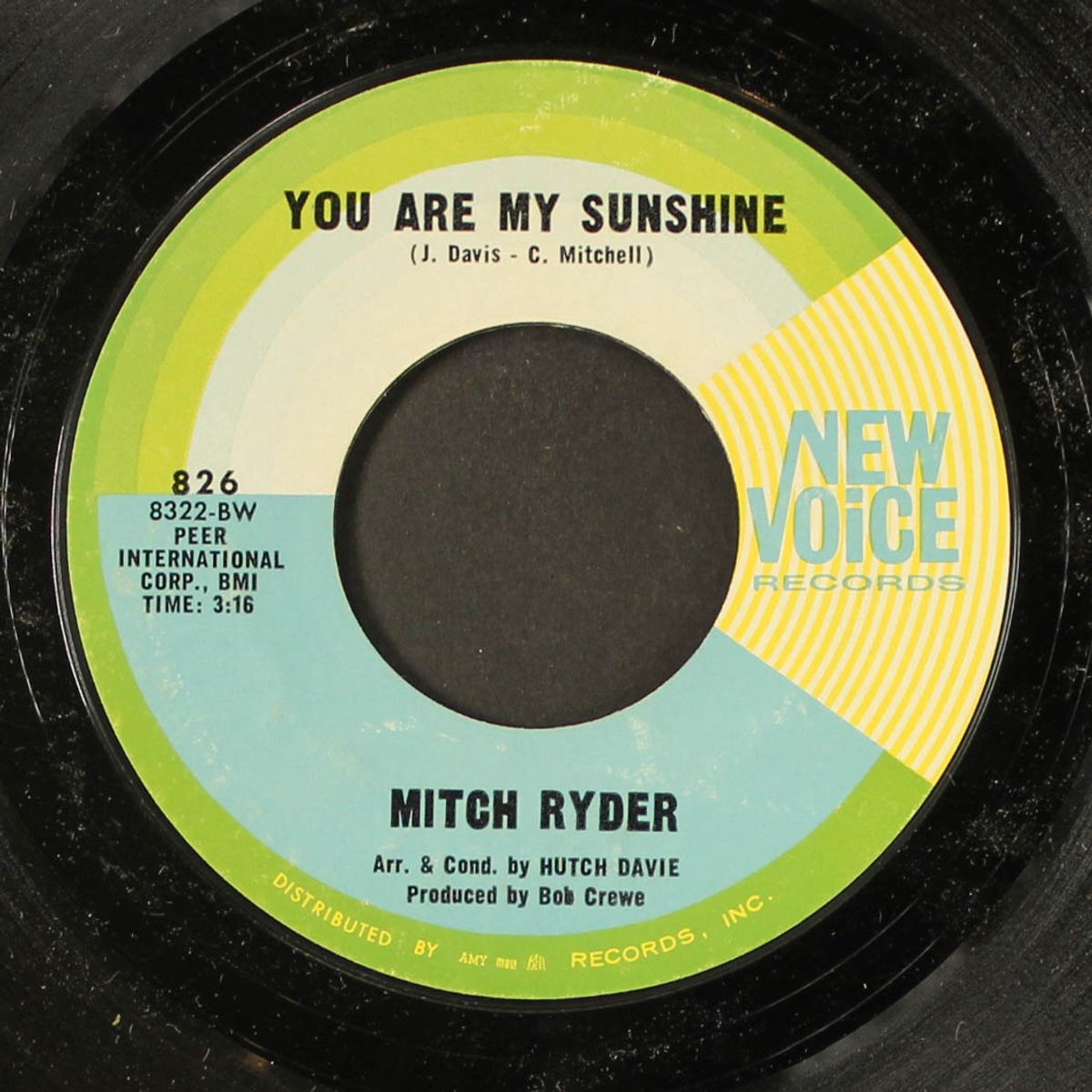 wild child / you are my sunshine by MITCH RYDER