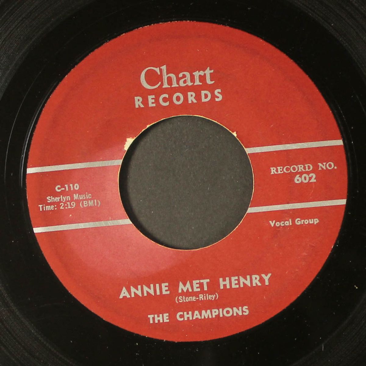annie met henry / keep a-rockin' by CHAMPIONS